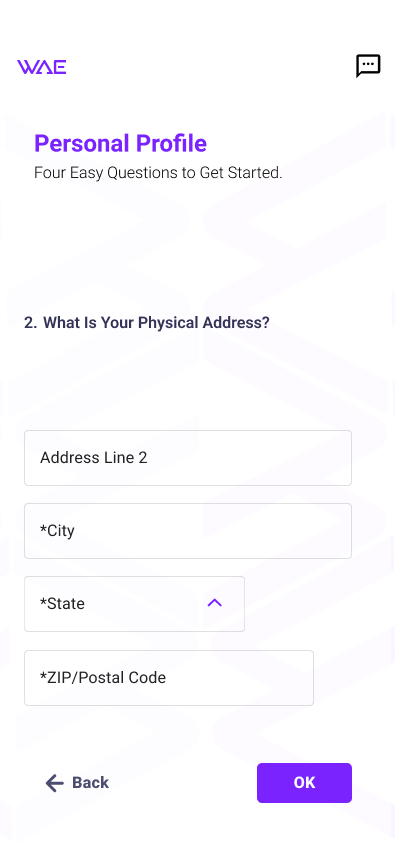 Enter Address