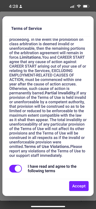 Terms and Conditions