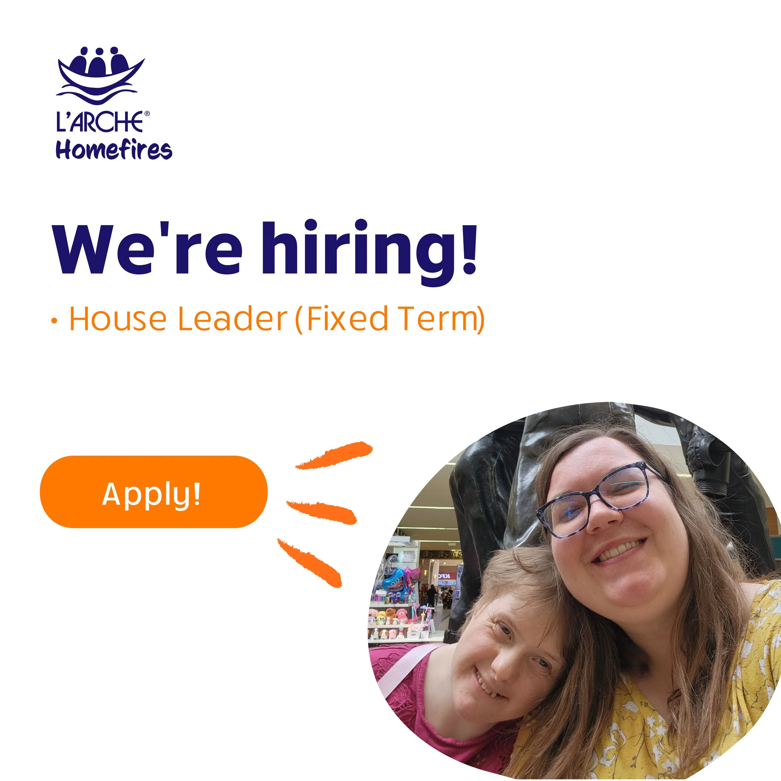 Join the L’Arche Homefires Team!