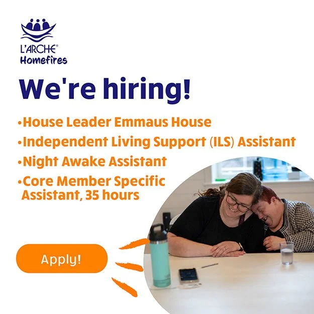 Join the L’Arche Homefires Team!
