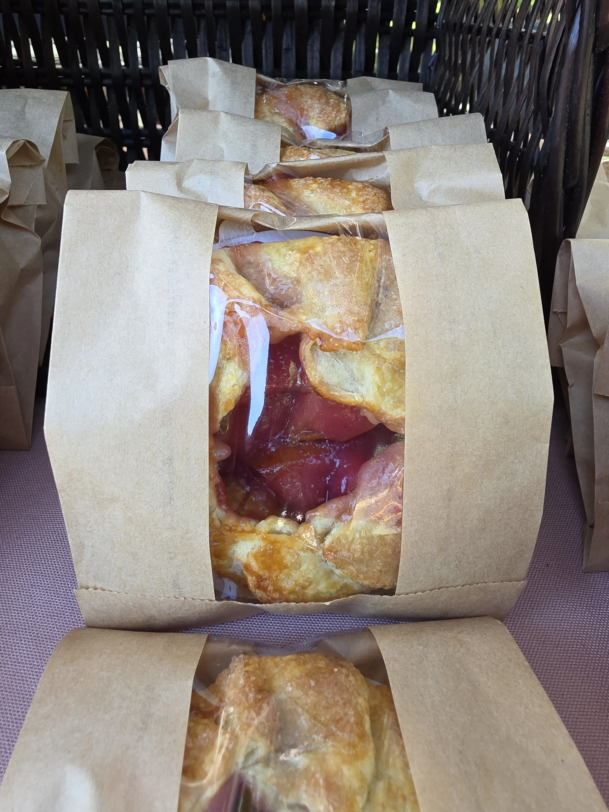 Spiced Hibiscus Pear Galette