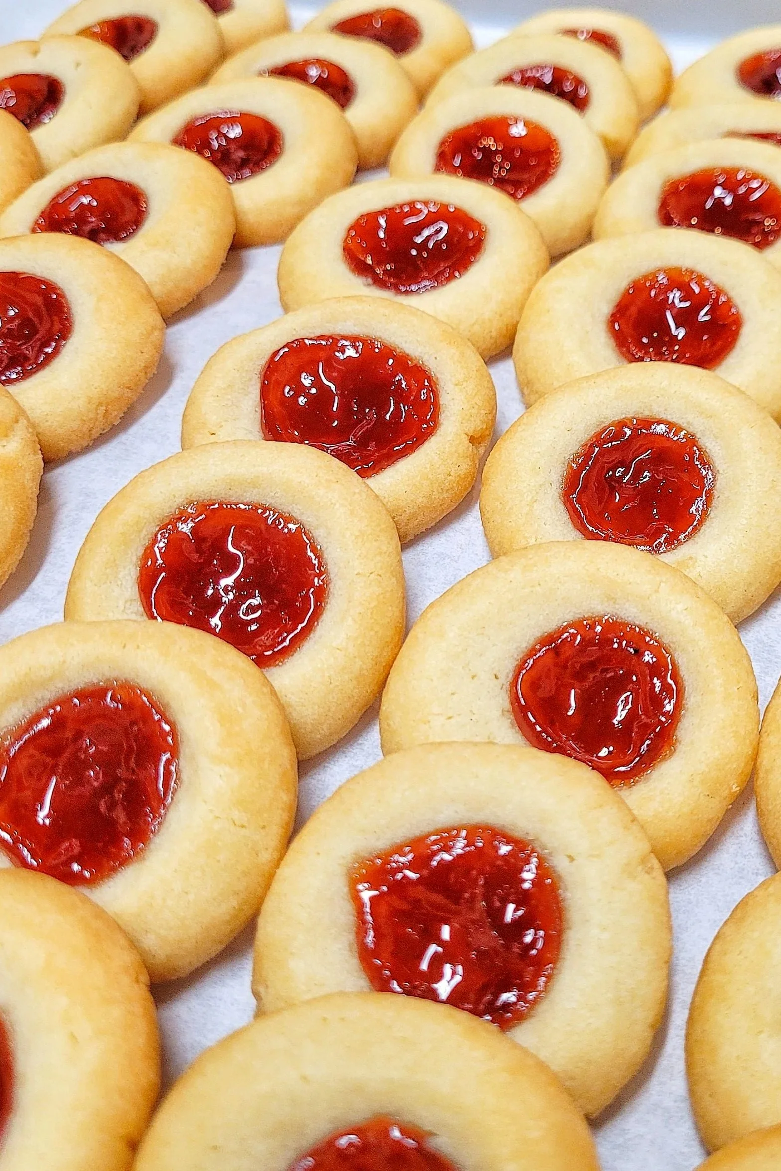 Apple Jelly Thumbprint Cookies