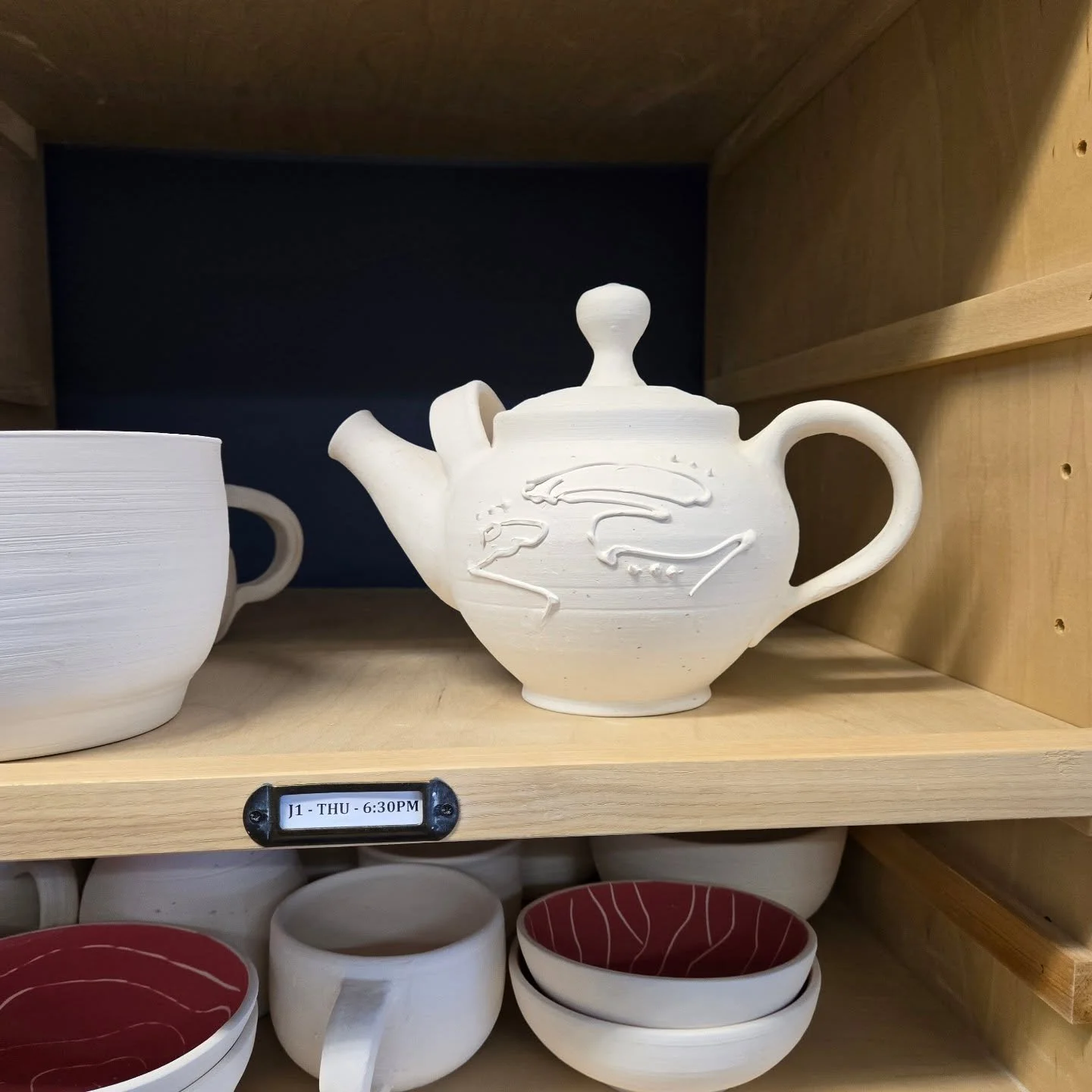 Looking at what is possible in wheel pottery - trying not to get frustrated and throw mine in the garbage. #wheelthrown #wheelpotterythrowing #potteryclass #artstudio #artexpression #potterystudio