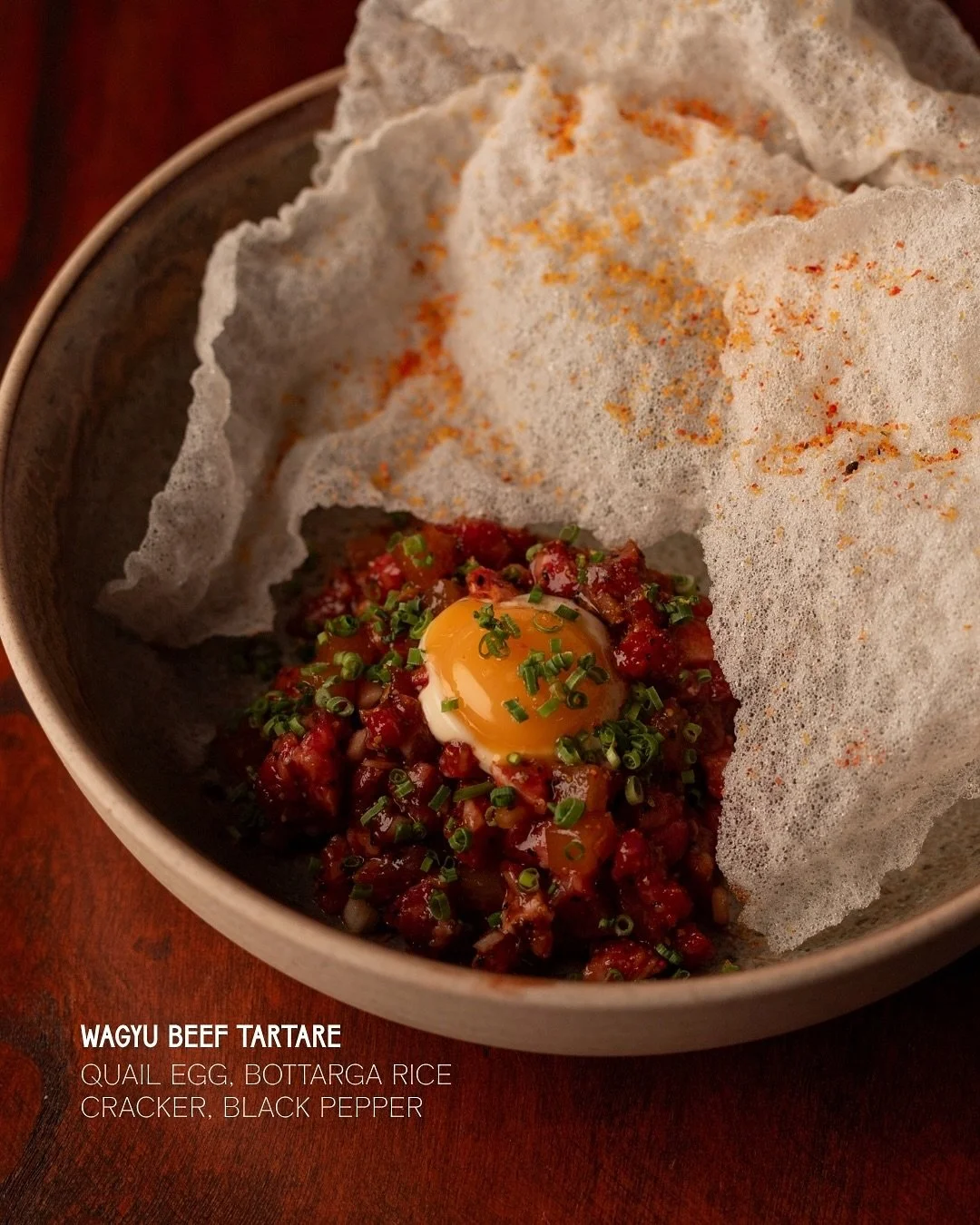 The dishes you&rsquo;ll find at every table: tartare, gyoza, tataki, crispy rice, oysters.

Tanuki dinners, from Wednesday to Sunday. Reserve your table this week. #Tanuki #Doublebay