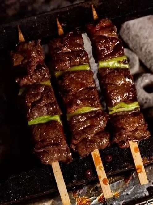 Things are heating up for dinner 🔥 

From the robata to your plate, each of our skewers is grilled over flame and perfected through Japanese craft. Which one are you trying tonight? #Tanuki