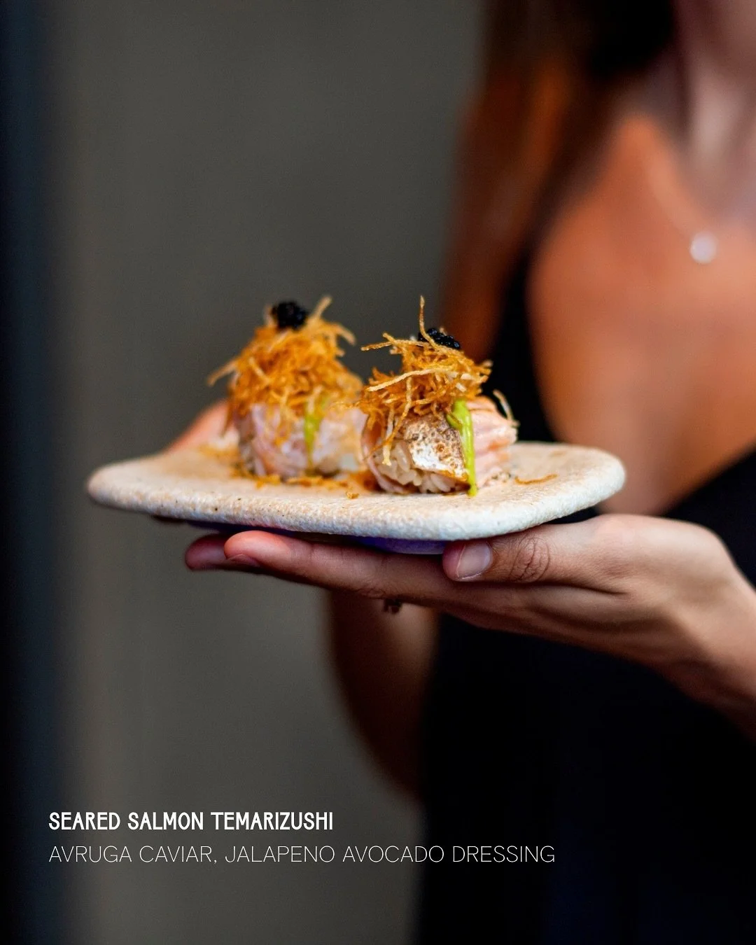 Tanuki signature nigiri and chilled sake, summer&rsquo;s best ritual. See you soon for dinner. #Tanuki #Doublebay