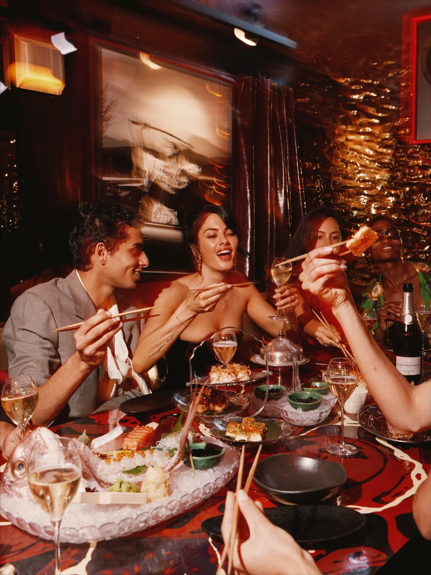 Upstairs is ready for your Christmas takeover 🍸

Intimate dinners, cocktail parties, or something a little wilder&hellip; the room transforms for whatever you have in mind.

Make it your own, get in touch with our bookings team now.  #Tanuki #Events