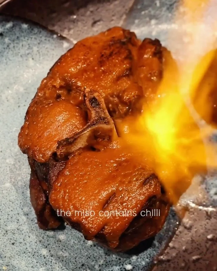 Chef Ken&rsquo;s new winter special.
Melt in your mouth Braised Lamb Shoulder with Chili Miso