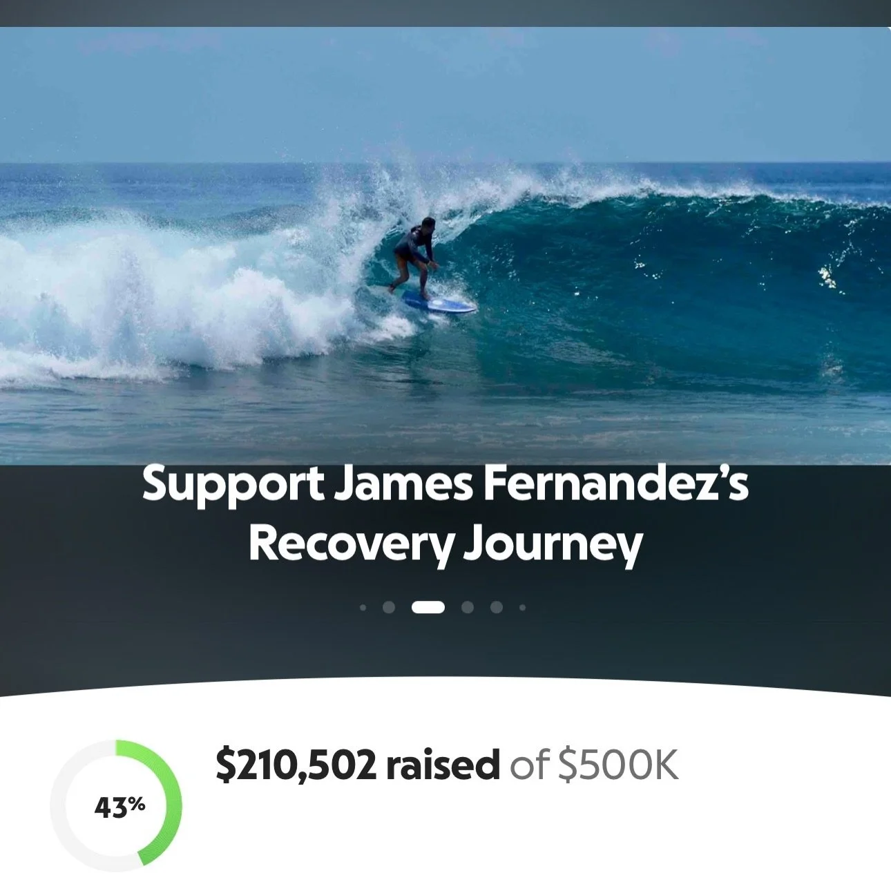 ❤️&zwj;🩹 MUTUAL AID REQUEST ❤️&zwj;🩹

Devoted father, adored teacher, and our dear family friend James Alexander Fernandez was tragically struck by lightning during a mountain biking trip in Peru just before the holidays. Paralyzed from the waist d