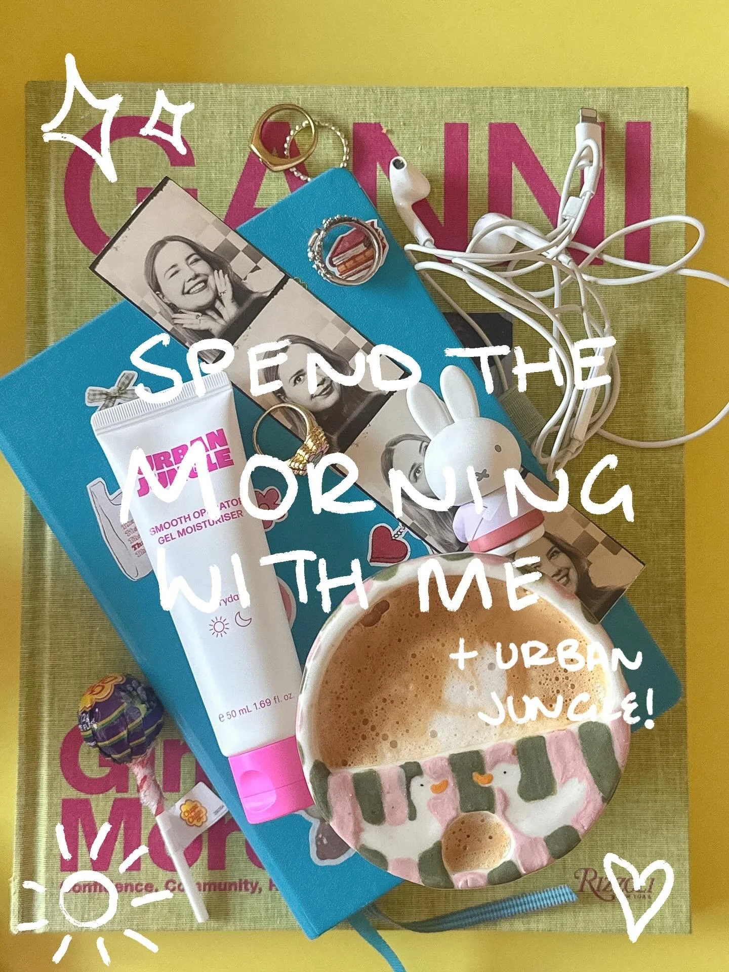 Mornings made better with @urbanjunglebeauty 🧴🌸🌷☕️✨ ⁠
⁠
Shop my fav Urban Jungle goodies 30% off at @pricelineau from tomorrow, April 9-22! Get that wishlist ready!!! ⁠
⁠
#urbanjungle #morninginmylife #ad #slowmorning #morningskincare