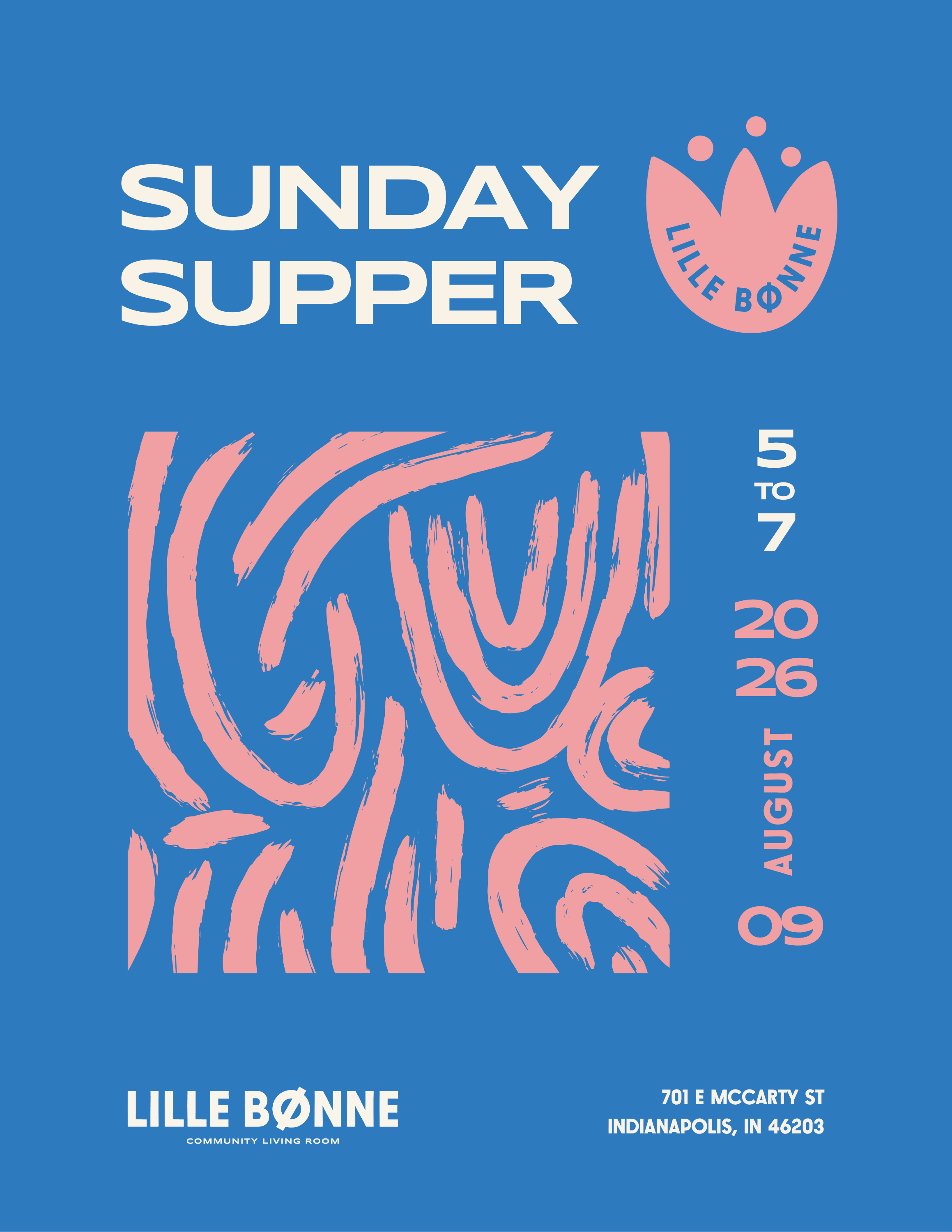 SUNDAY SUPPER: AUGUST 2026
