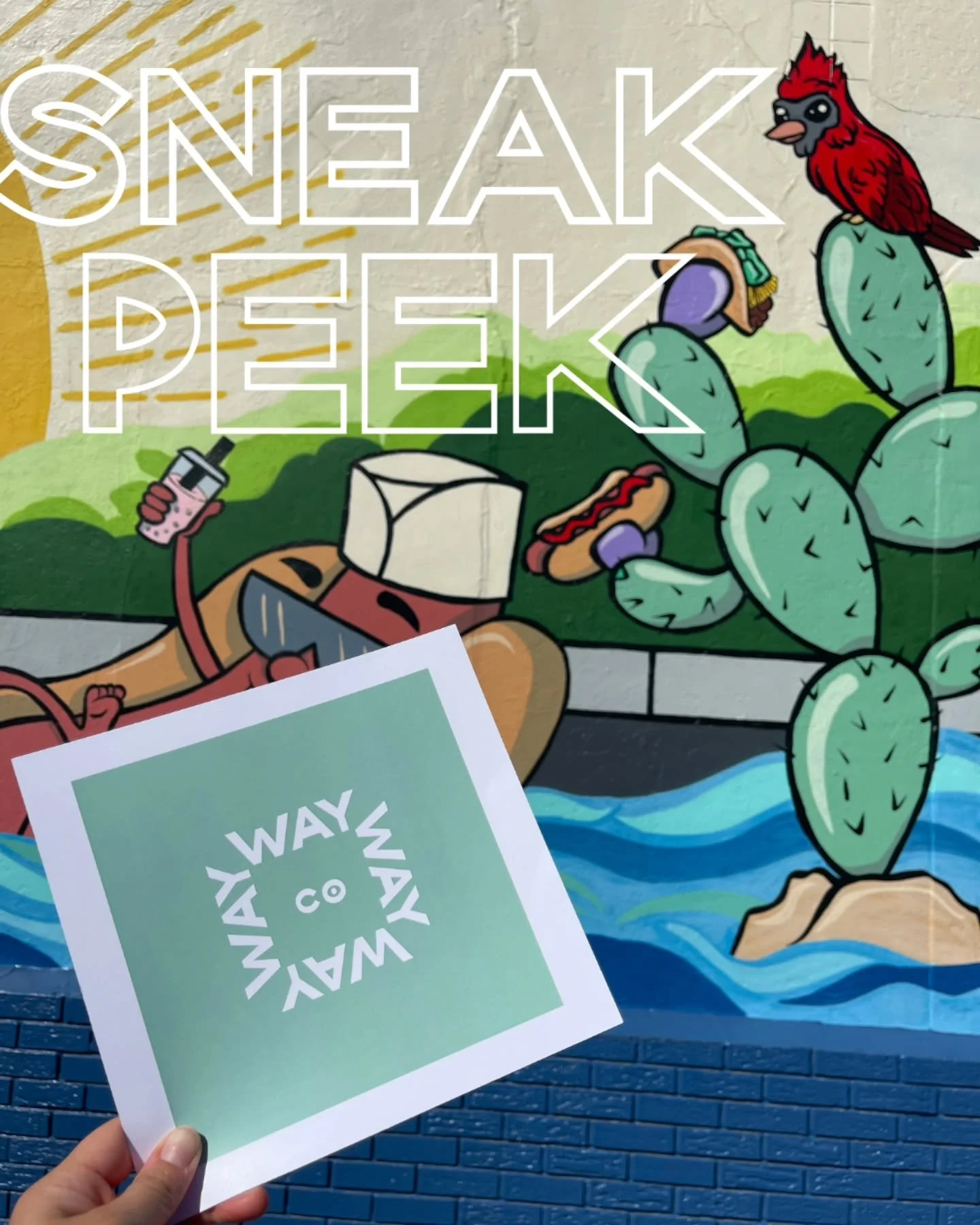 We have some fun news!! 😝New colors dropping soon!! Swipe to see a sneak peek of some inspo behind our first color! 👀💚💚💚