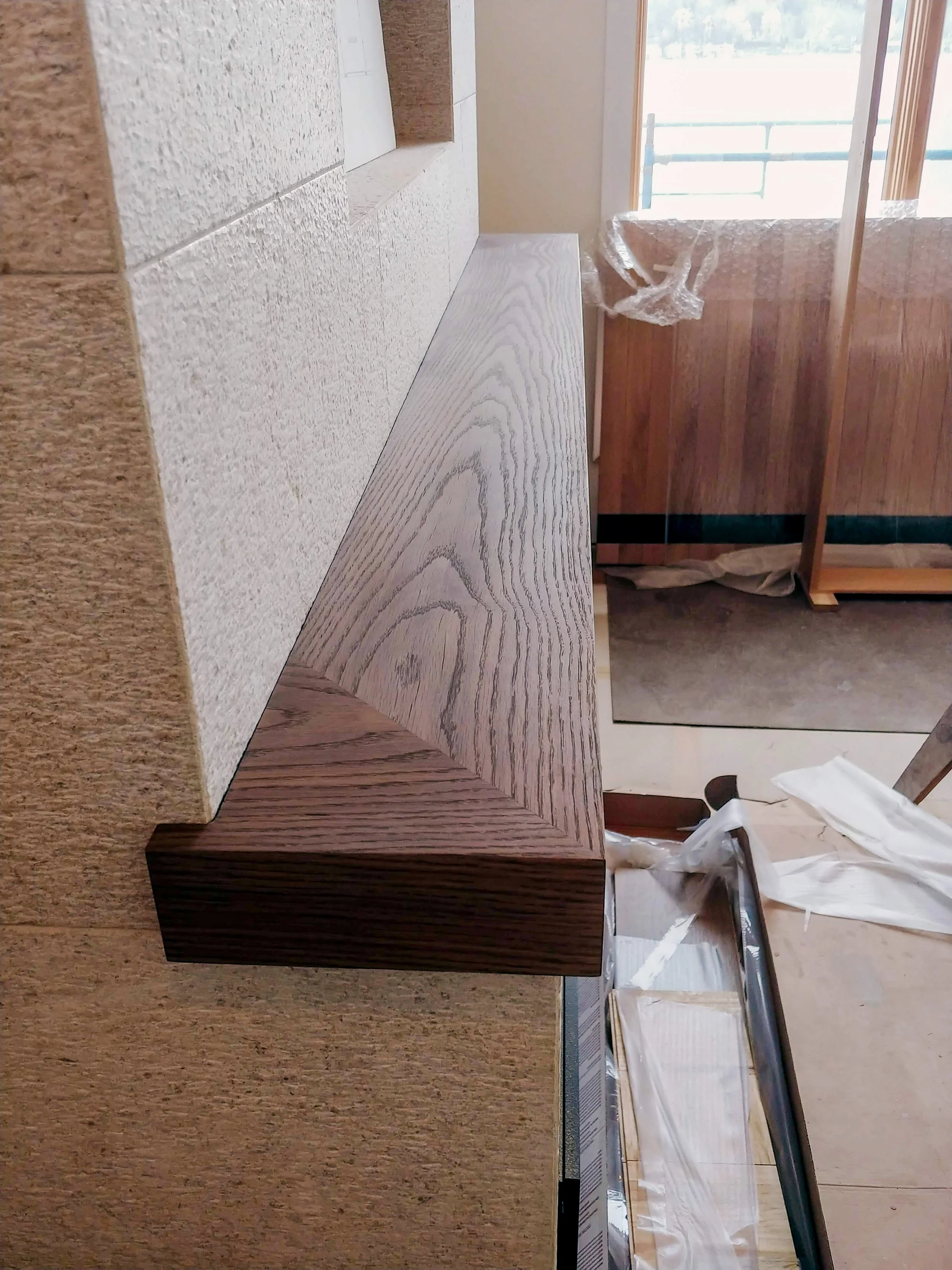 Lake House Mantle finished.jpg