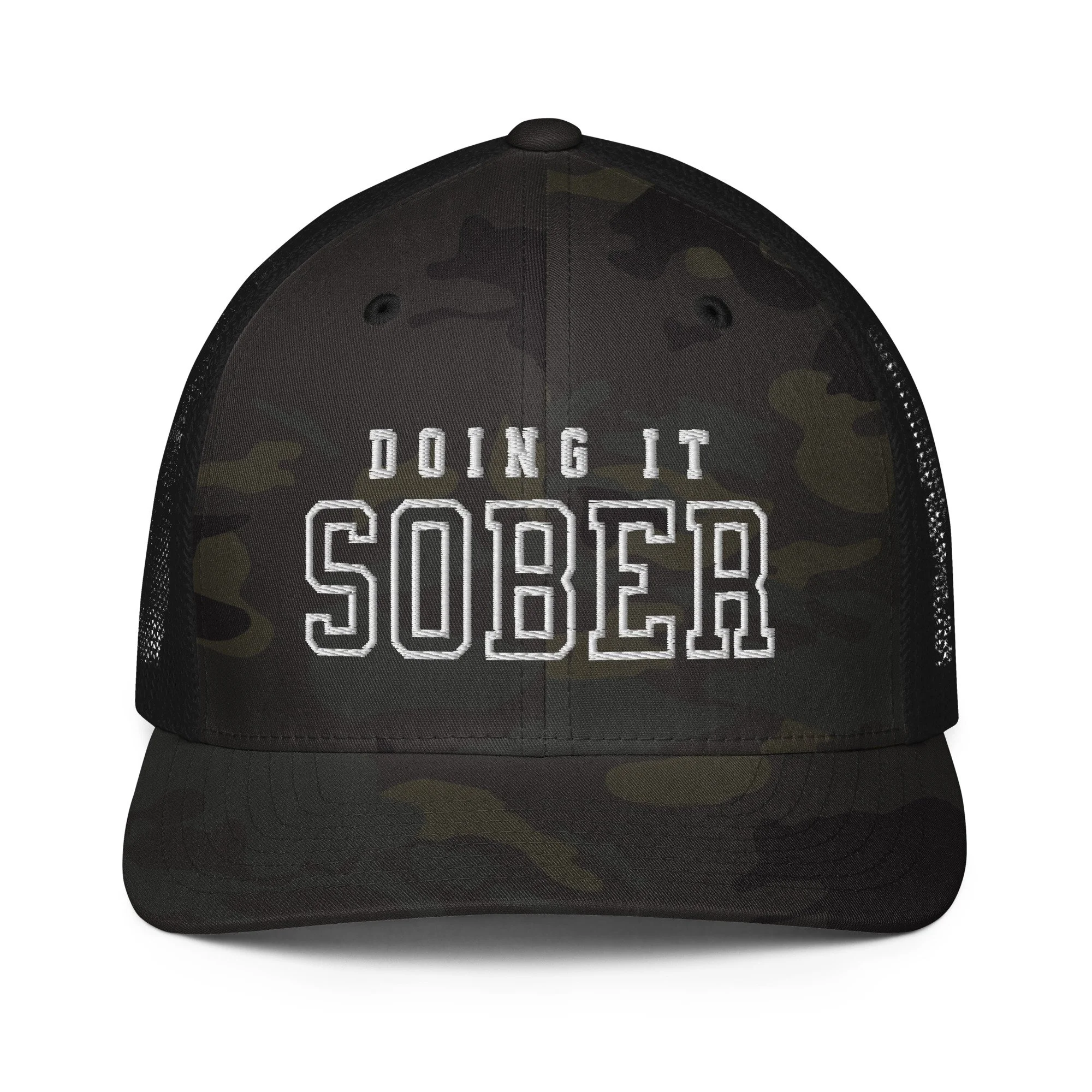 Doing It Sober Embroidered Hat