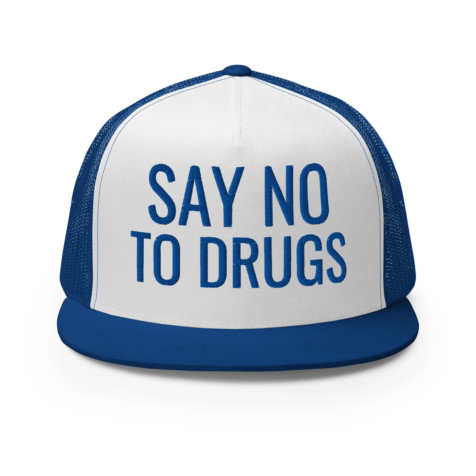 Say No Embroidered Trucker Hat