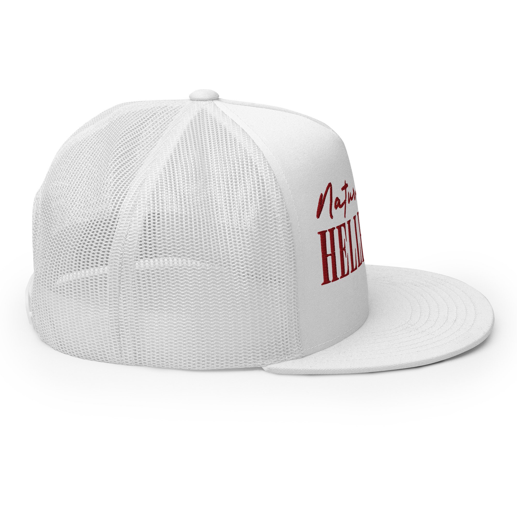 Natural Born Hellraiser Embroidered Trucker Hat