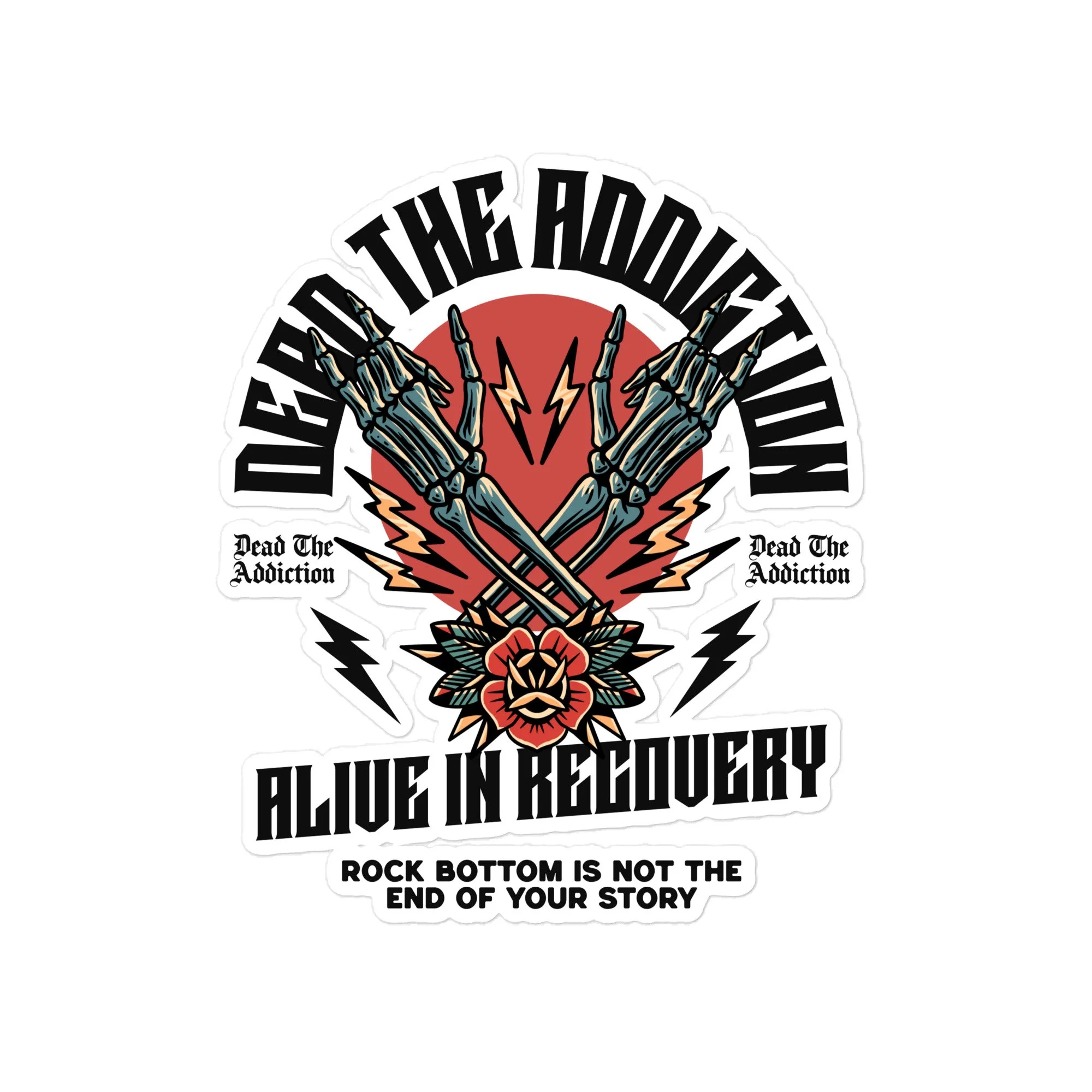 Alive In Recovery Sticker