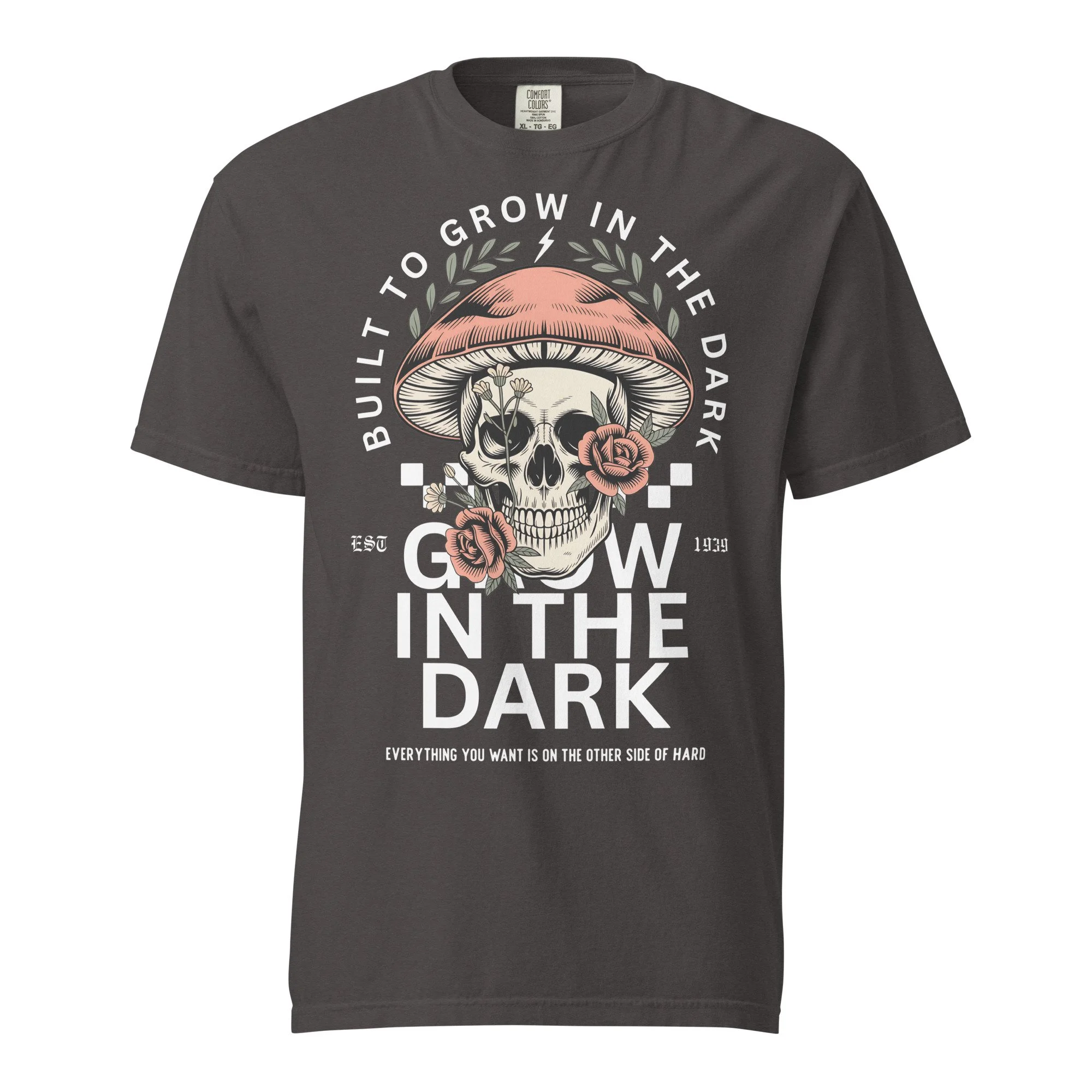Grow In The Dark Tee (White Font)