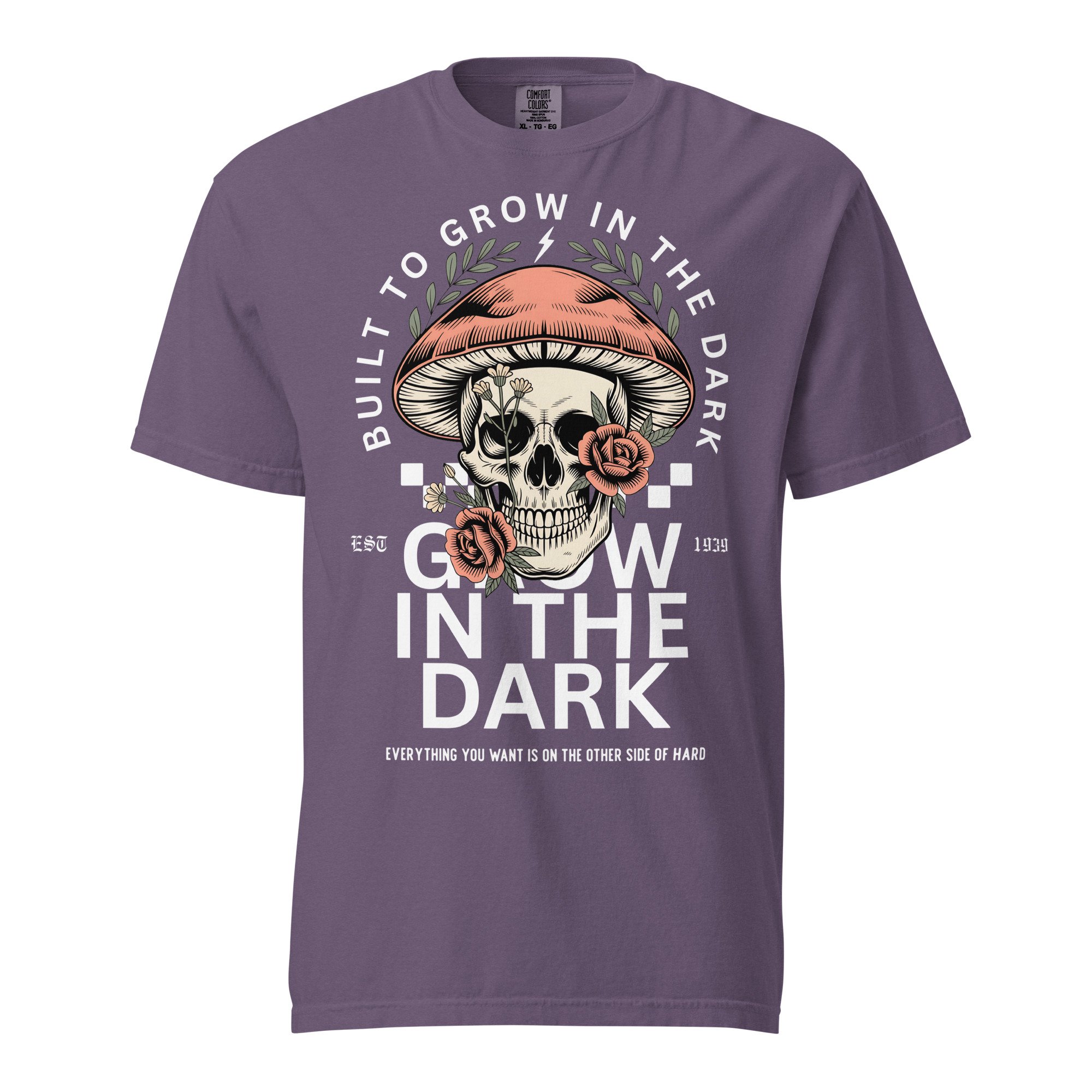 Grow In The Dark Tee (White Font)