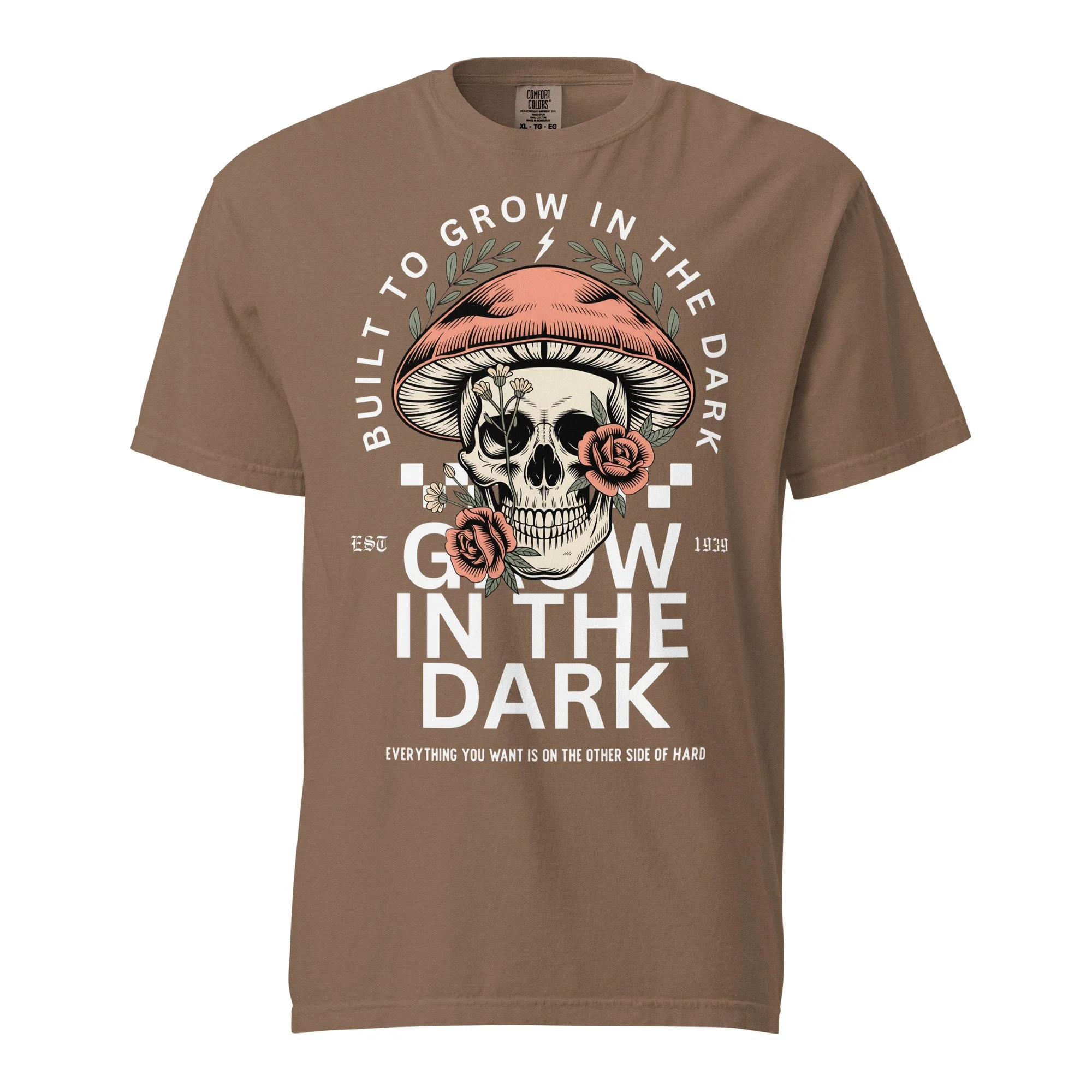 Grow In The Dark Tee (White Font)