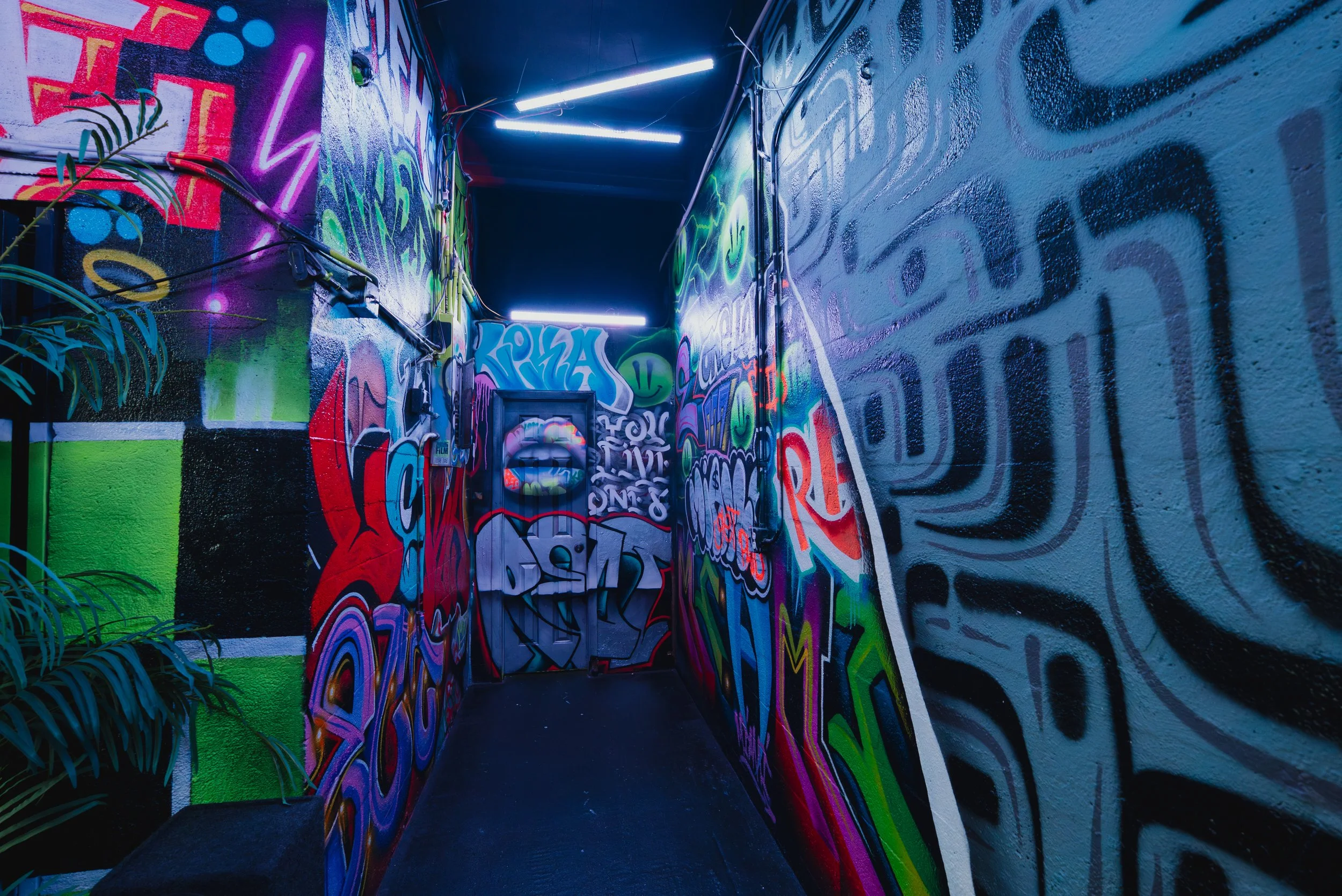 GRAFFITI  HALLWAY
