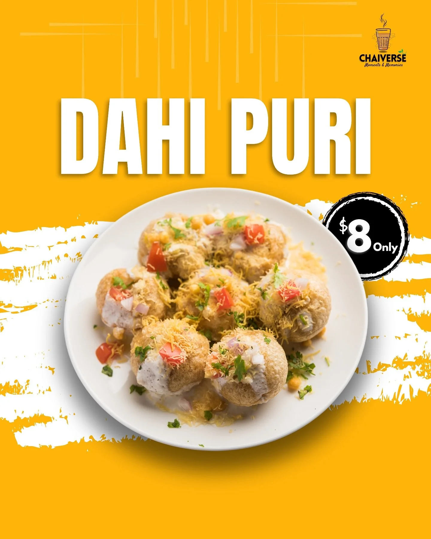 ✨Beat the Summer Heat with Refreshing Dahi Puri✨

Crispy, cool, and bursting with flavors &ndash; Dahi Puri is the ultimate summer street food you need! 🥰 These crunchy puris are filled with spiced potatoes, tangy chutneys, and topped with chilled, 