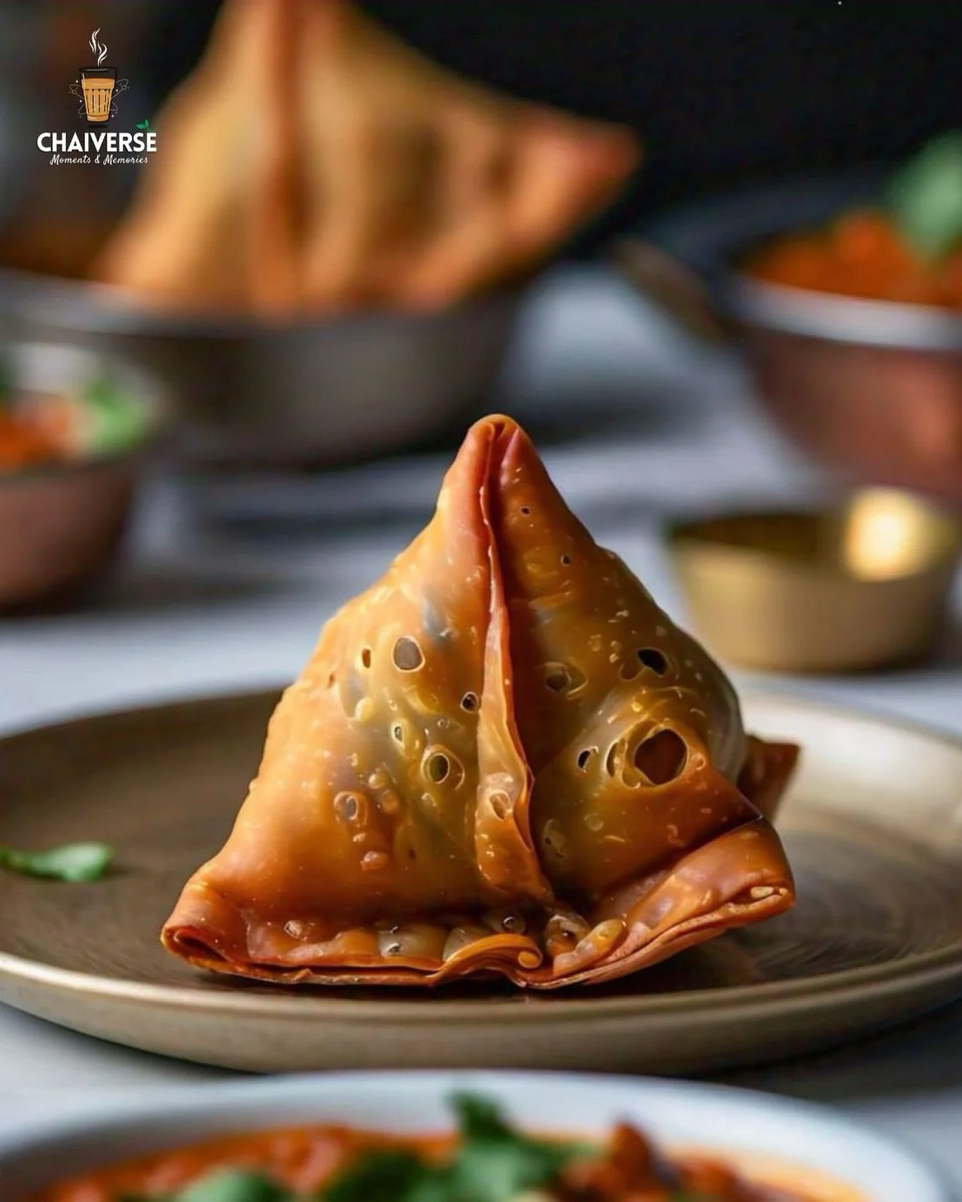 Indulge in our Samosa Chaat&mdash;a delightful fusion of crispy samosa topped with tangy tamarind sauce, fresh yogurt, and zesty spices! 🌶️✨ Perfect for sharing or savoring solo, this dish is a flavor explosion you won&rsquo;t want to miss. Come tas