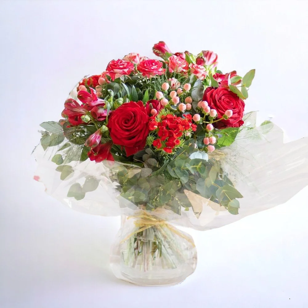 Bouquet de roses rouges — Floore