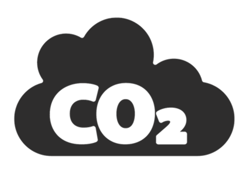 A drawing of a co2 cloud