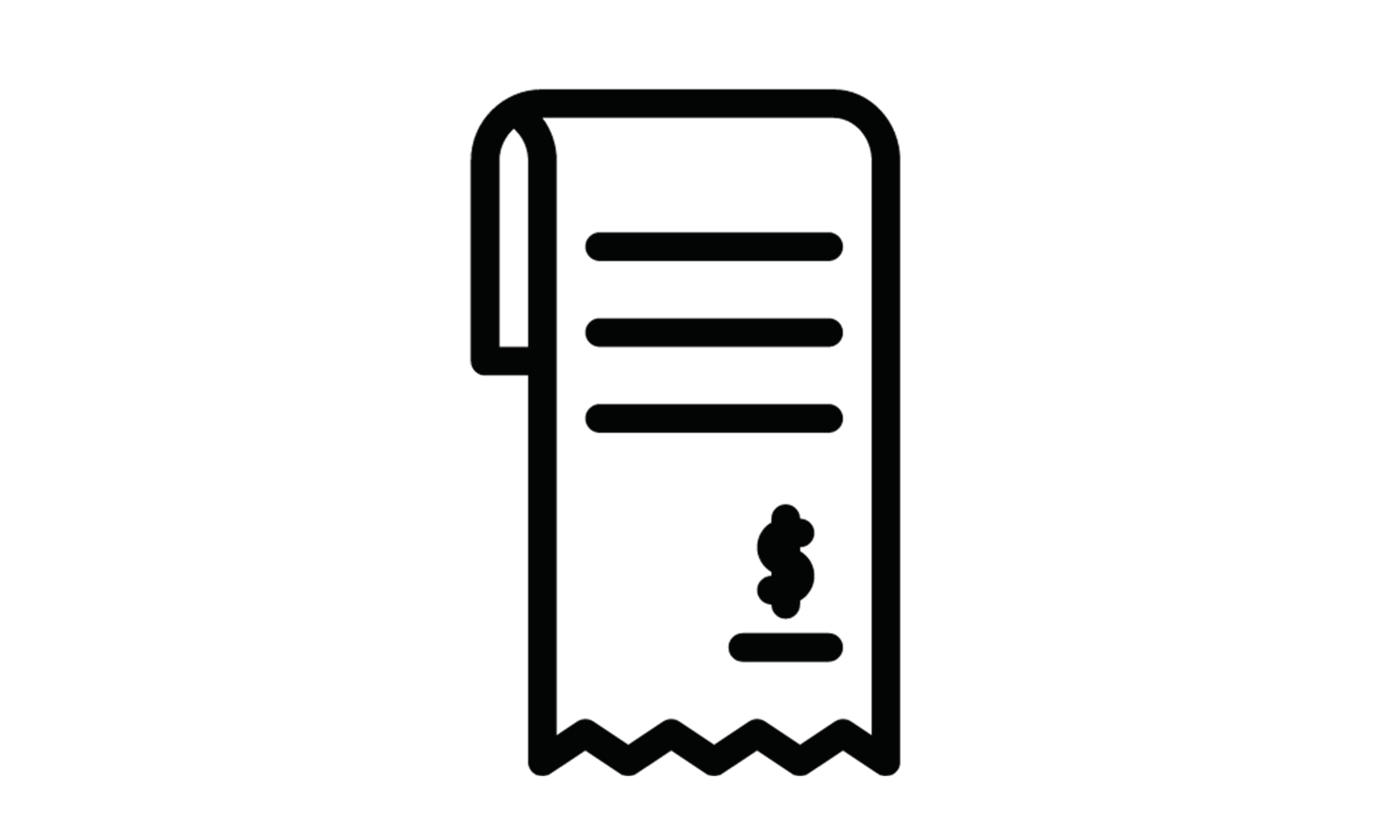 Receipt icon