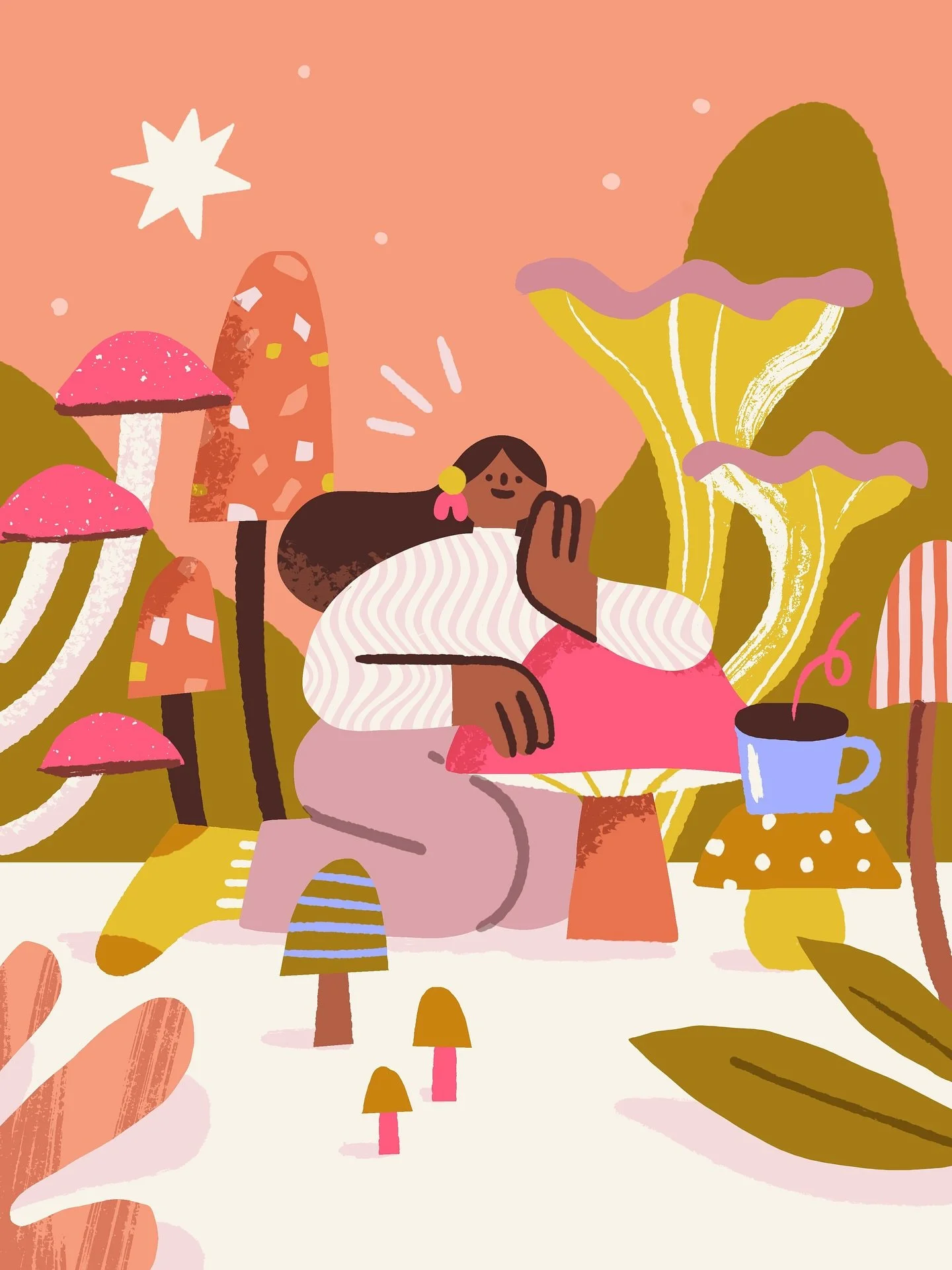 A bit late but here’s my last entry for the Sweetemberdays drawing challenge π Prompt 4: Mushrooms π‍π«π
A big thank you to my amazing co-hosts for inviting me and for all their support! And of course to all the lovely people that took