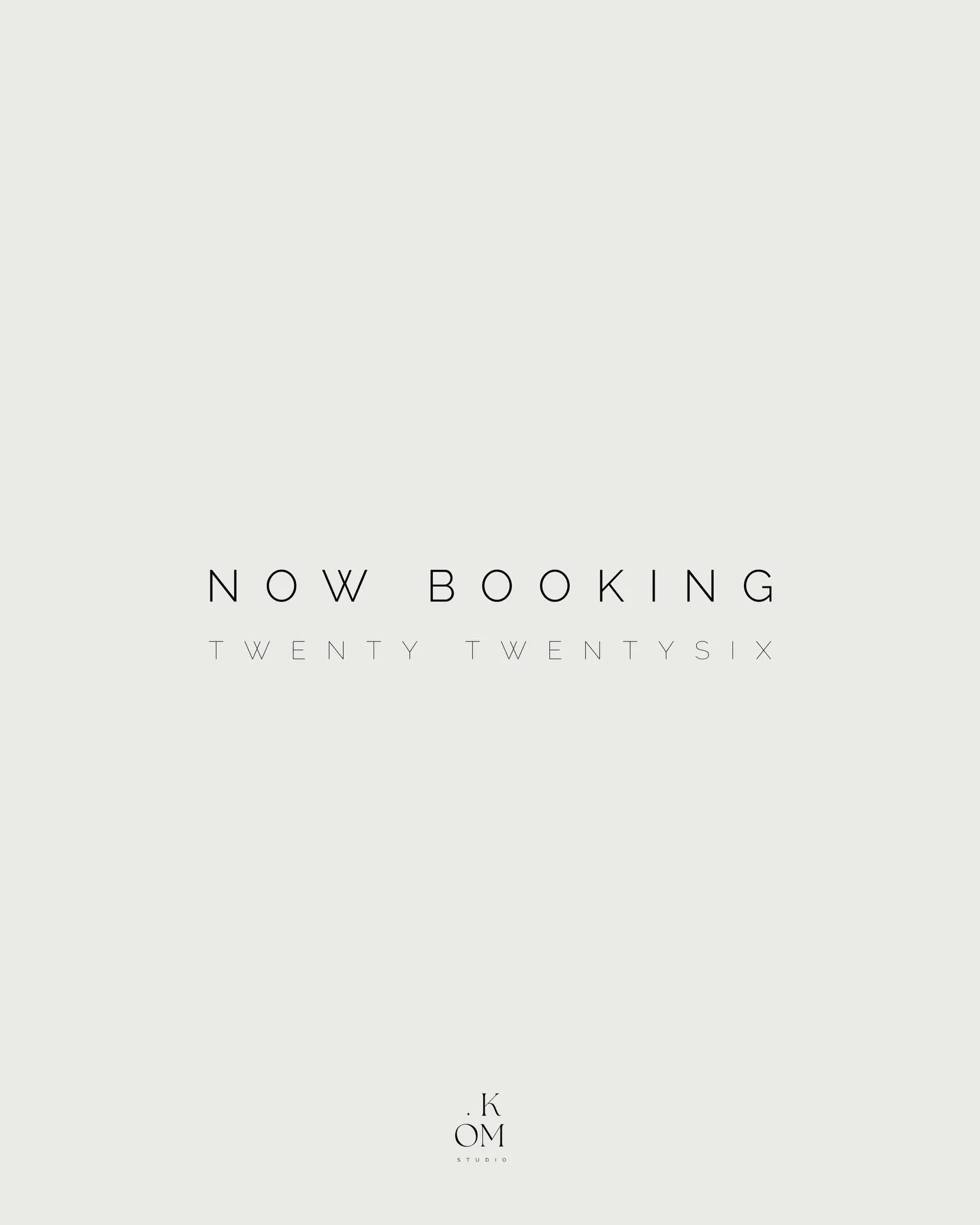 2026 bookings are now open. New year, new goals for your socials 

We&rsquo;re officially opening bookings for 2026
- 2 Social Media Management slots starting January/February
- Content creation shoots - perfect for brands who want elevated, consiste