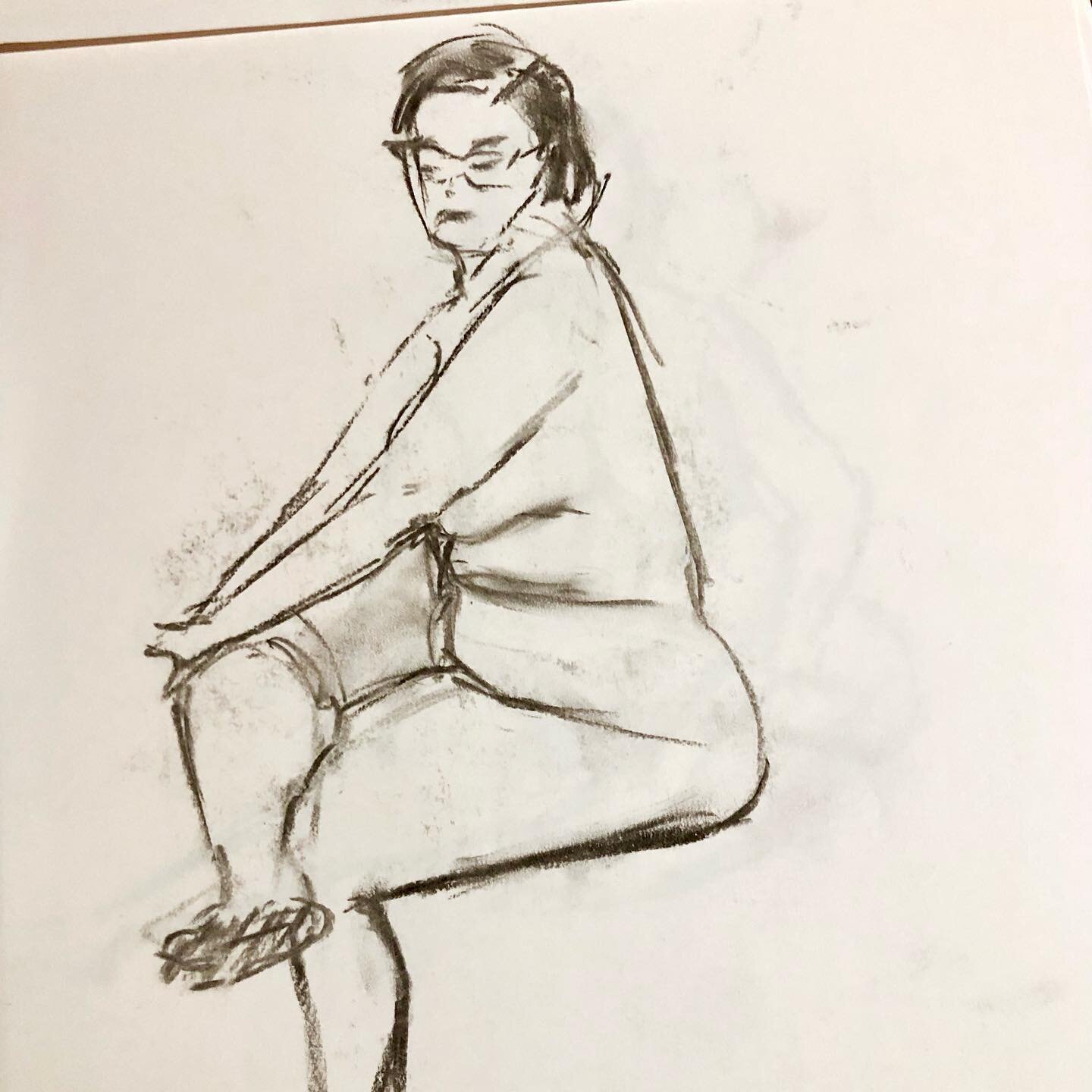 11th May. Life Drawing Event
The group held its first live drawing event for some years. We are so grateful to @alice_afterafashion our model. The session was very well attended and we saw some stunning (and speedy) work.  With some poses only lastin