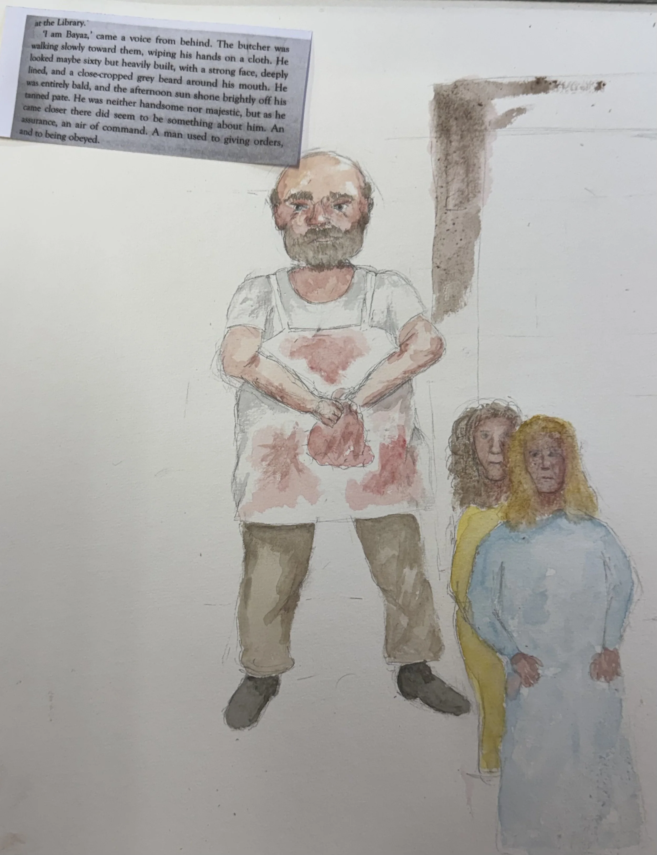 Bayaz from "The Blade Itself" Dennis Barnes