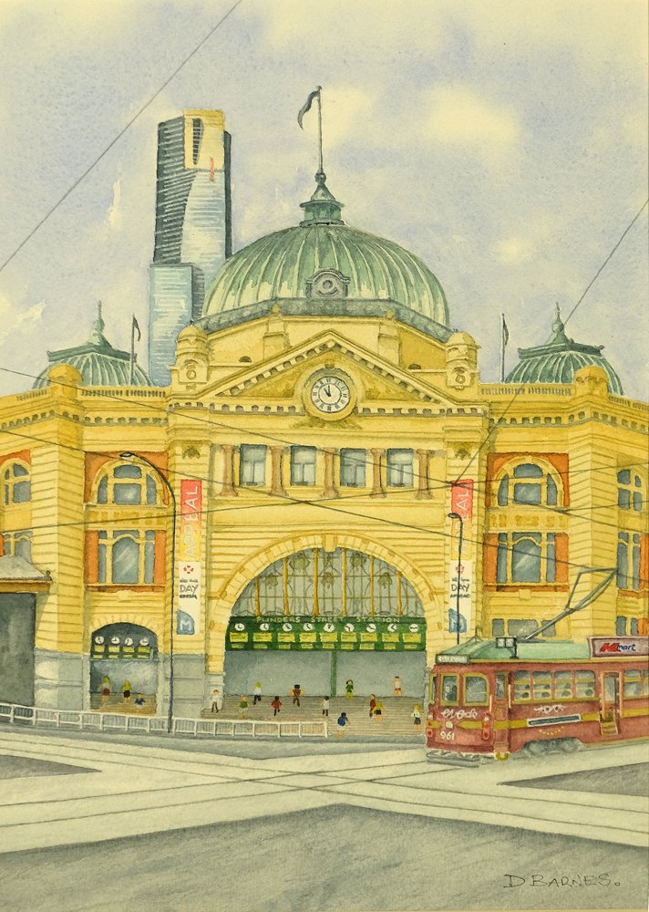 Dennis Barnes FindersStreet RailwayStation, Melbourne.jpg
