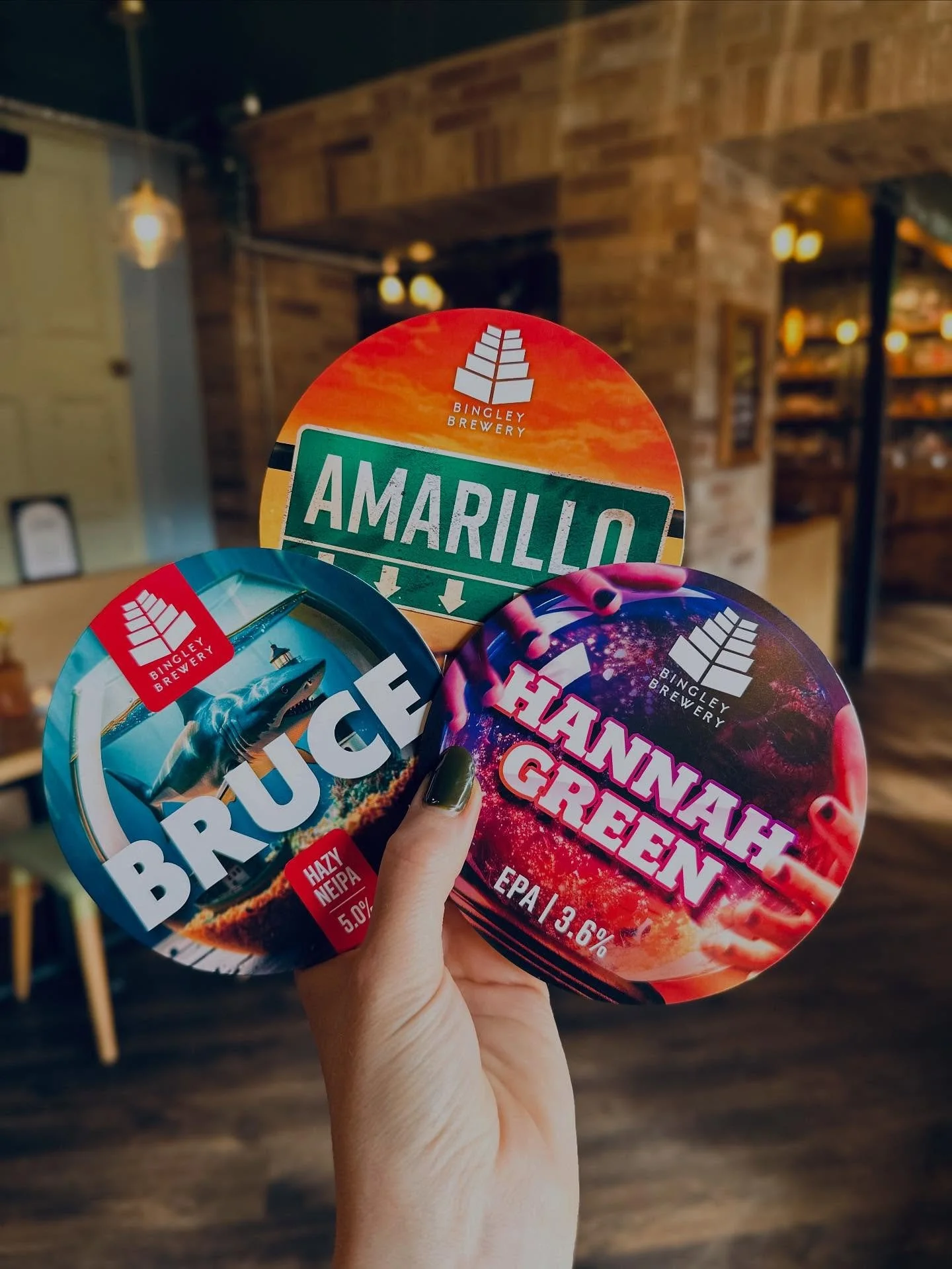Had a lovely delivery from our friends over at @bingleybrewery 🍻 Now pouring Bruce - a juicy, hazy New England IPA that&rsquo;s as good as it sounds!

Keep your eyes peeled 👀 we&rsquo;ve got more gems from @bingleybrewery hitting the taps soon&hell