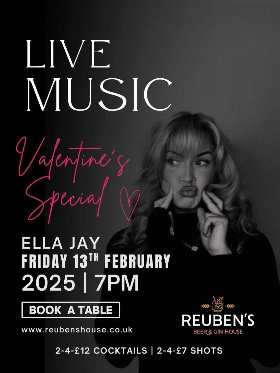 Whether you&rsquo;re coupled up, catching up with your best mate, or just here for the good stuff &ndash; our Valentine&rsquo;s Package at Reuben&rsquo;s is one to fall for 🧀🍸

✨ Package includes:
🧀 A generous cheese &amp; charcuterie sharing boar