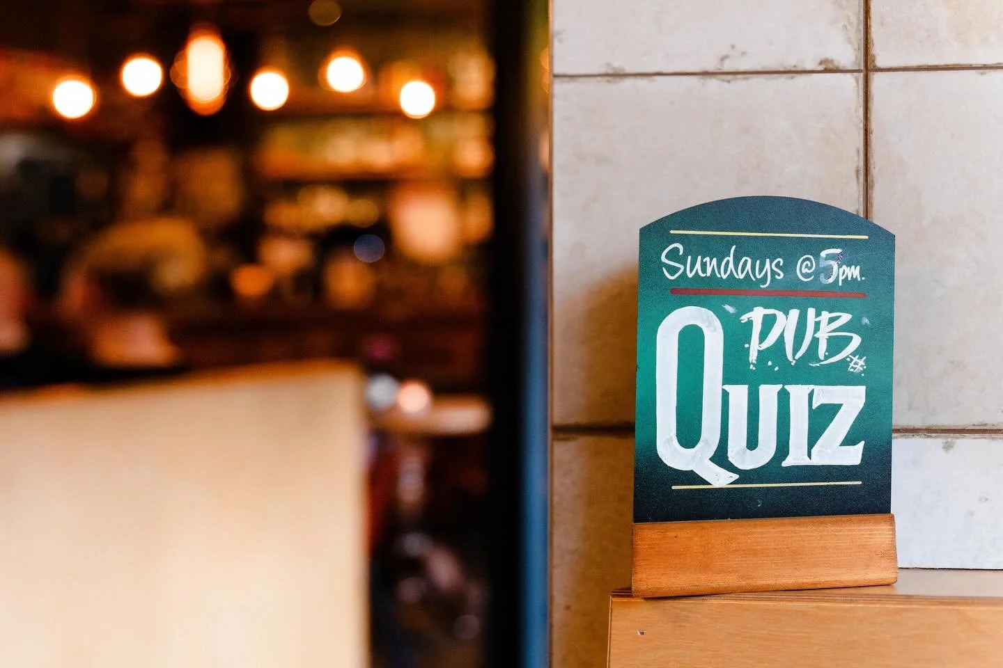 Sunday = Quiz Day 🧠🍻

Our weekly quiz kicks off at 5pm &ndash; fancy testing your knowledge? DM us to grab your spot and join the fun!

Upgrade your quiz experience with a cheese &amp; charcuterie board for just &pound;3pp 🧀 (because thinking is b