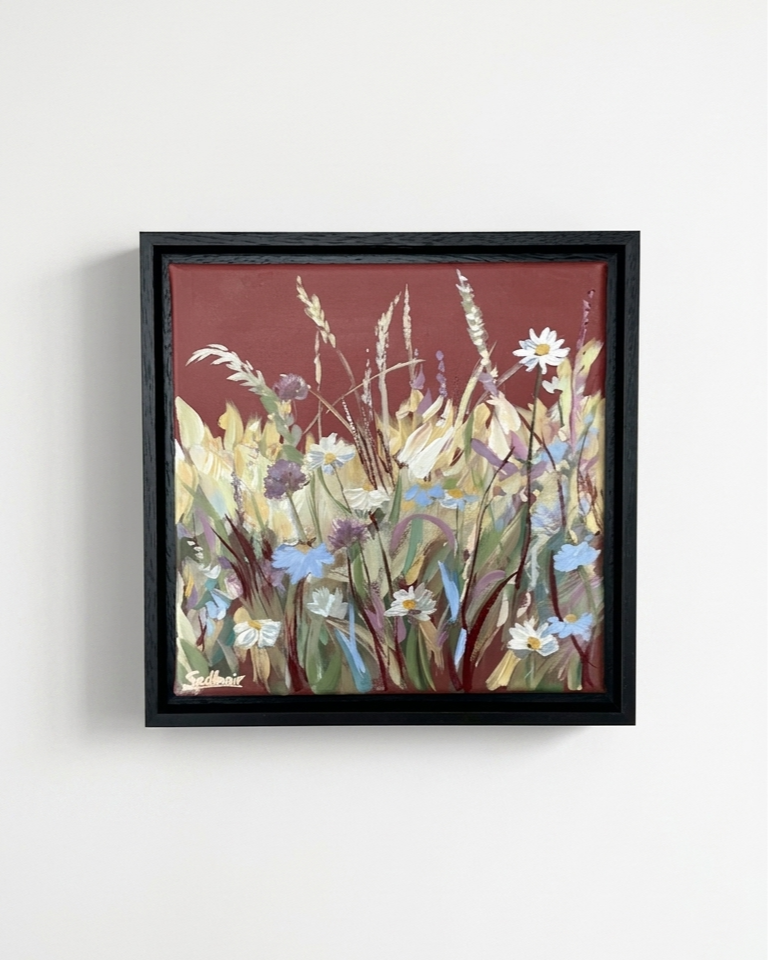 Wiesenflüstern im Abendrot