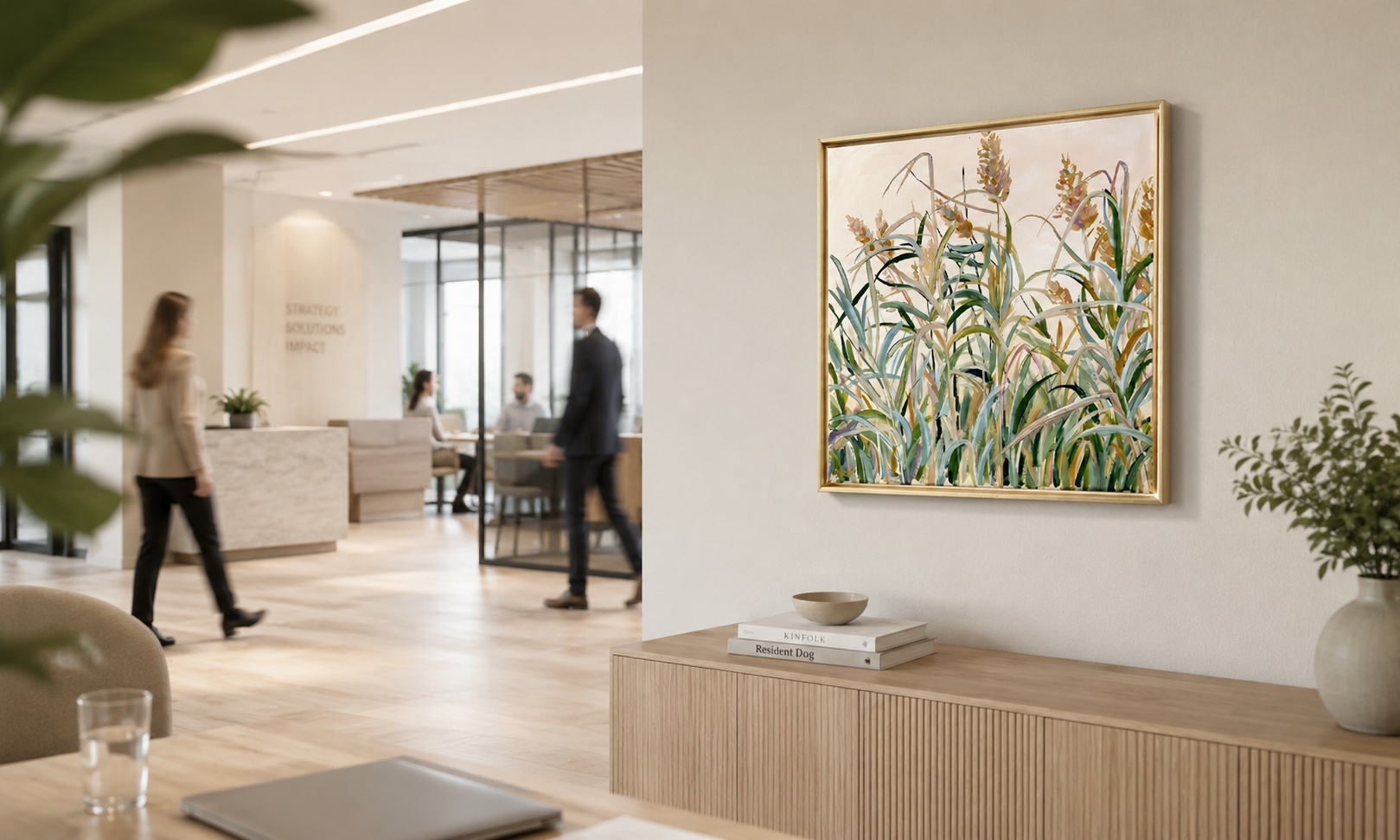 Kunstmiete: Klar &amp; Transparent