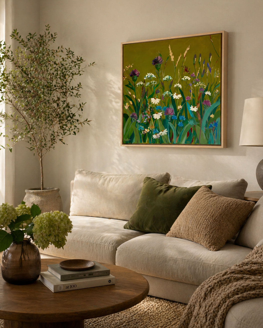 Blumenwiese, stille Fülle