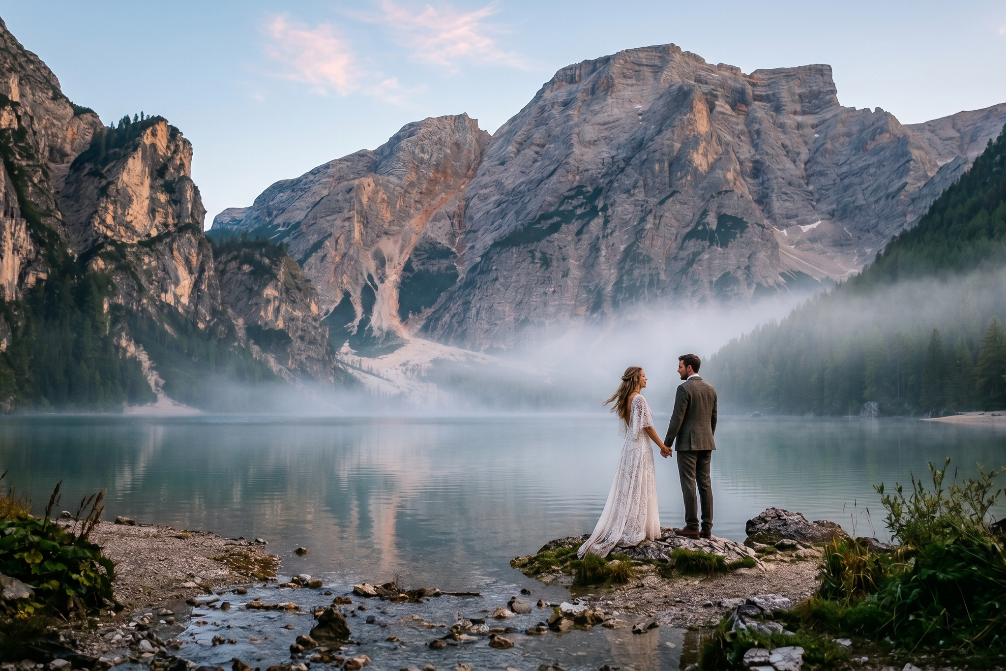 Best Time for Wedding Photos in the Dolomites