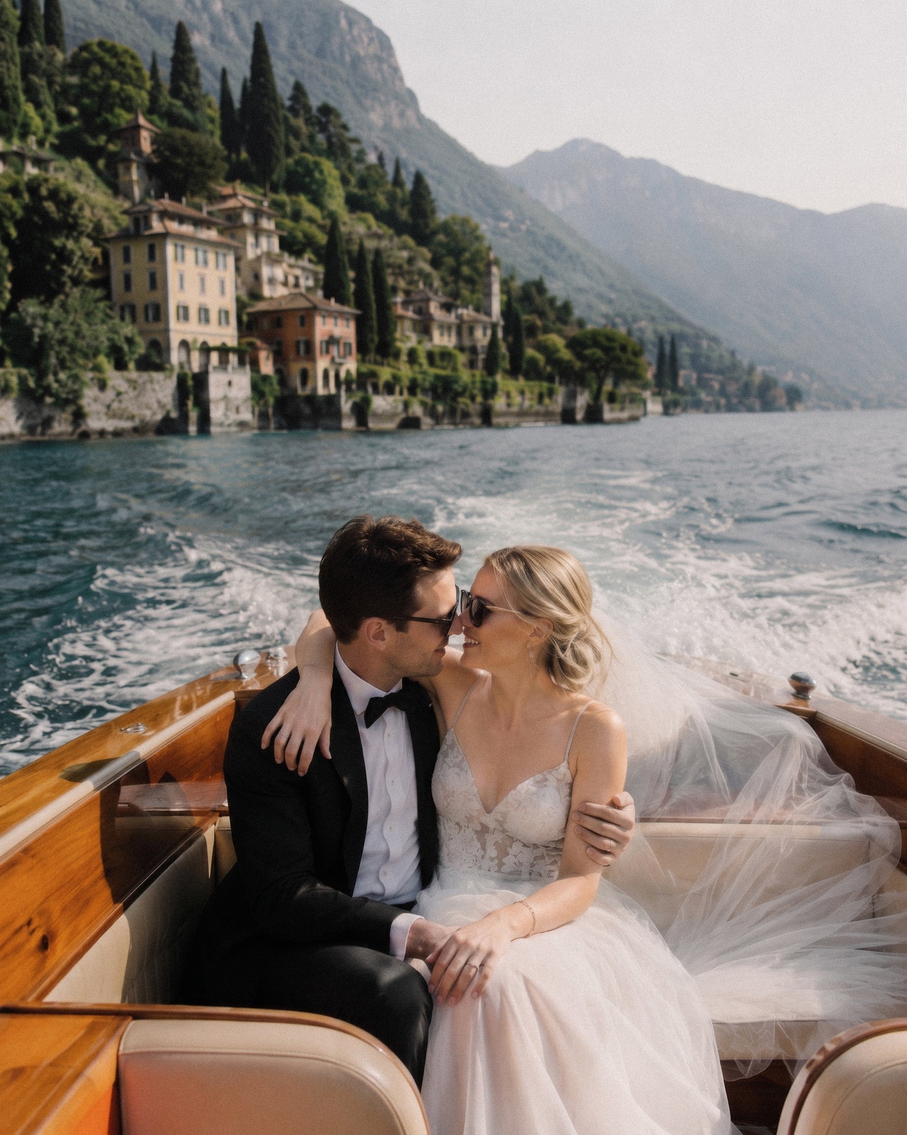 Lake Como Boat Wedding Photos: How to Plan the Most Cinematic Moments