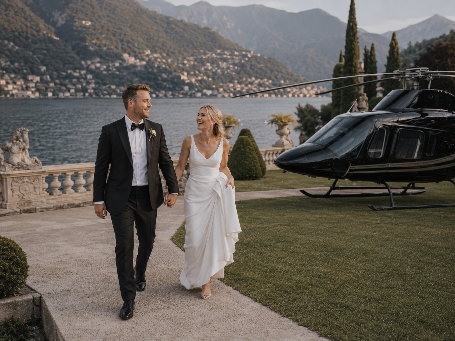 Helicopter Wedding Photos in Lake Como: Is It Worth It?