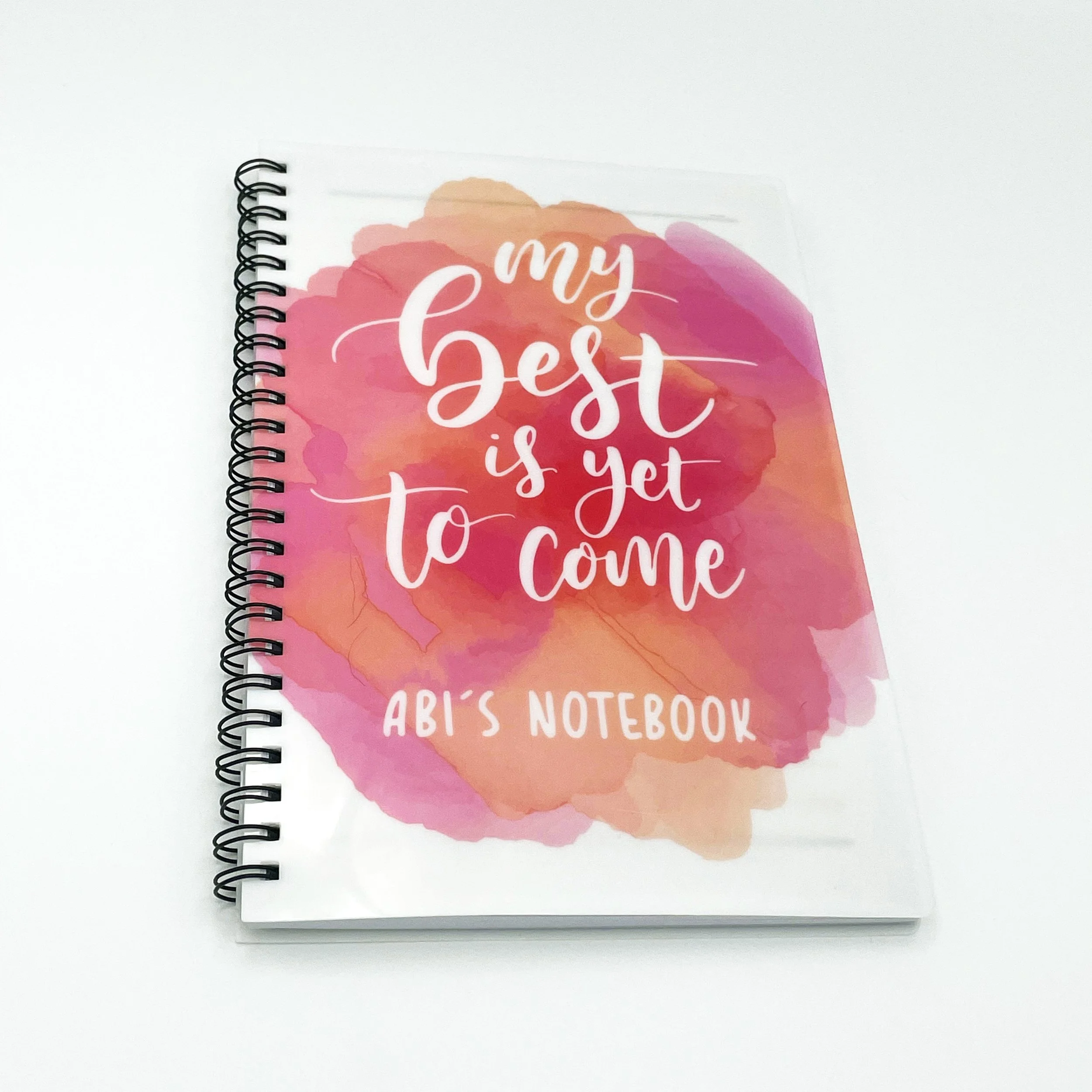 Personalised Full Colour A5 Wire Notebook