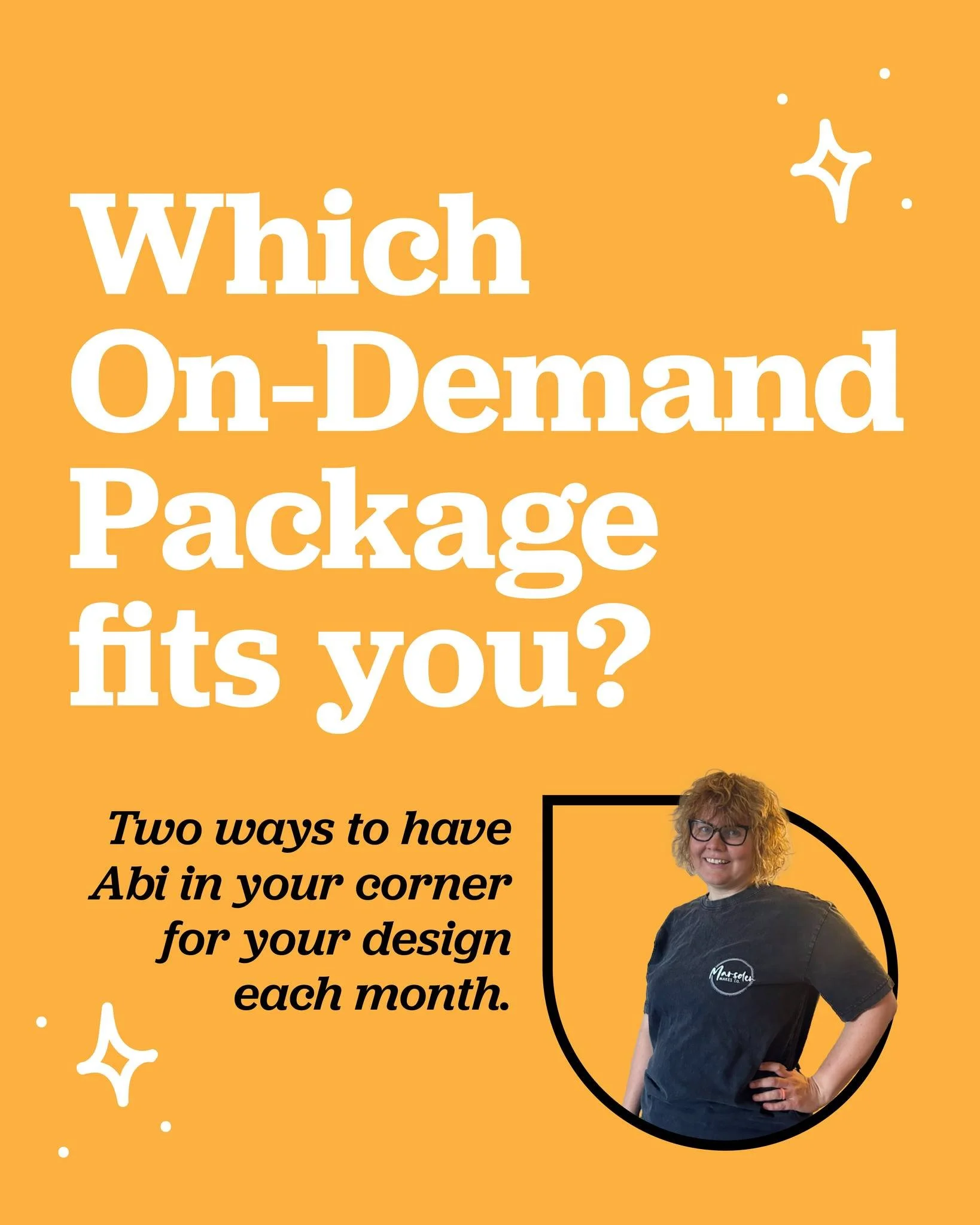 So, now Marsden Makes On-Demand is officially out in the world, let's talk about the two ways you can work with me. 

I've kept the packages really simple because I didn't want to overcomplicate it.

Creative Partner gives you 5 hours of dedicated de