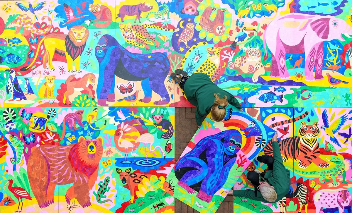 ZSL Paint by numbers world record
