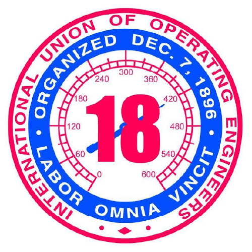 International Union of Operating Engineers Local 18 logo