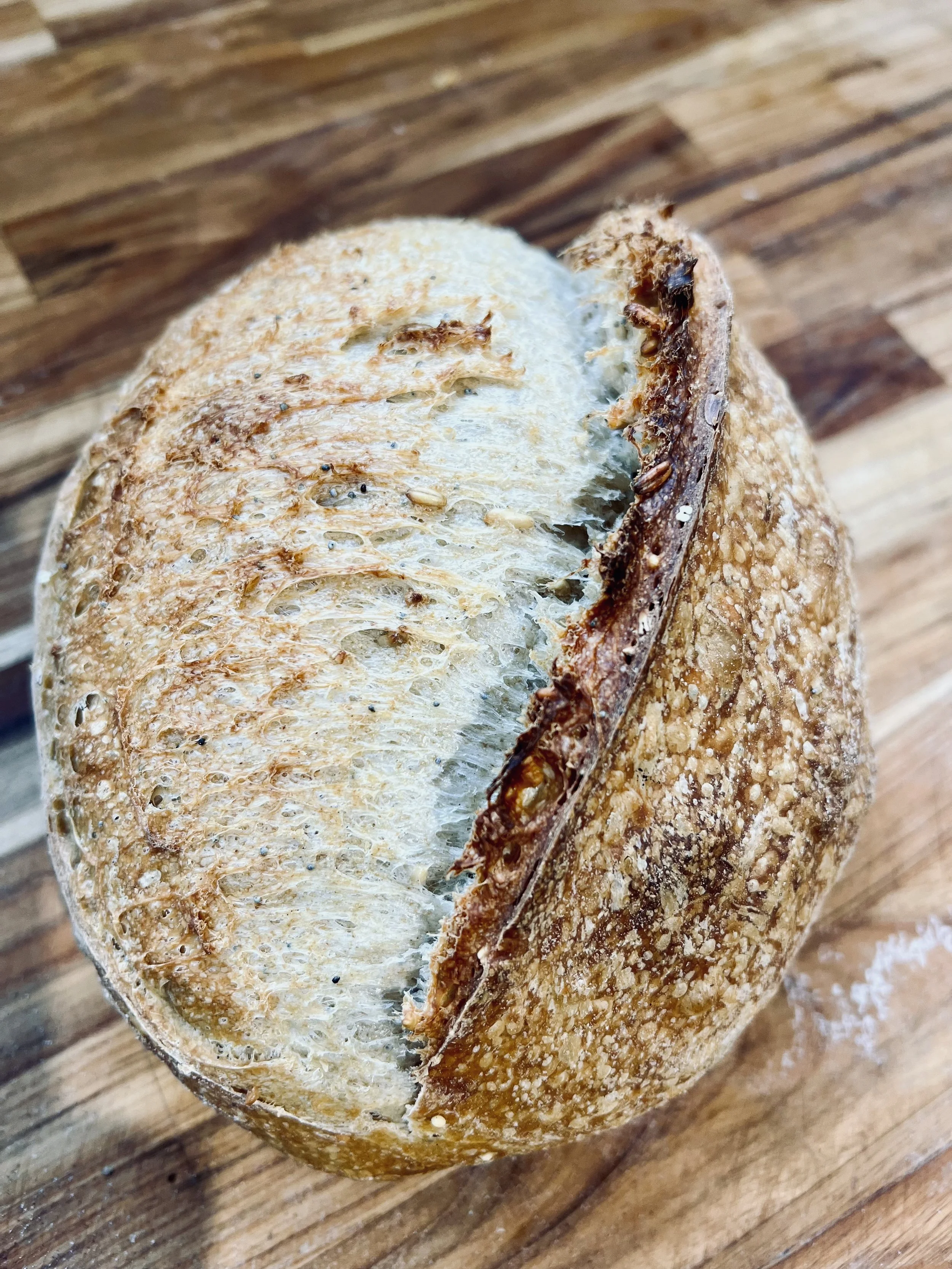Harvest Grain Sourdough loaf