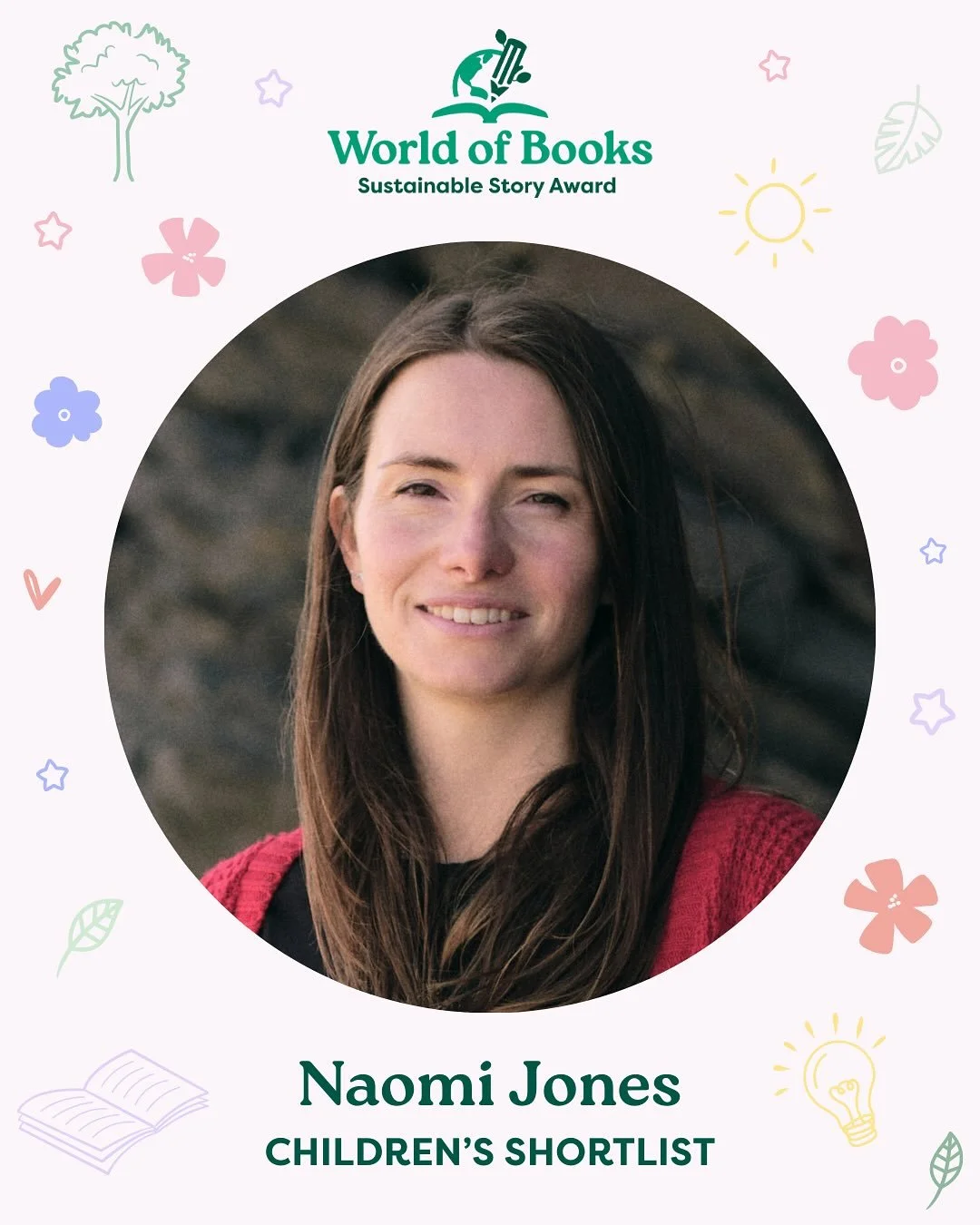 Naomi is absolute thrilled to be one of 13 authors shortlisted for the Sustainable Story Awards run by @worldofbooksofficial 
Her story Acorn Boy is one of five books shortlisted in the children’s category. 
Pitched as ‘Avatar meets Hon